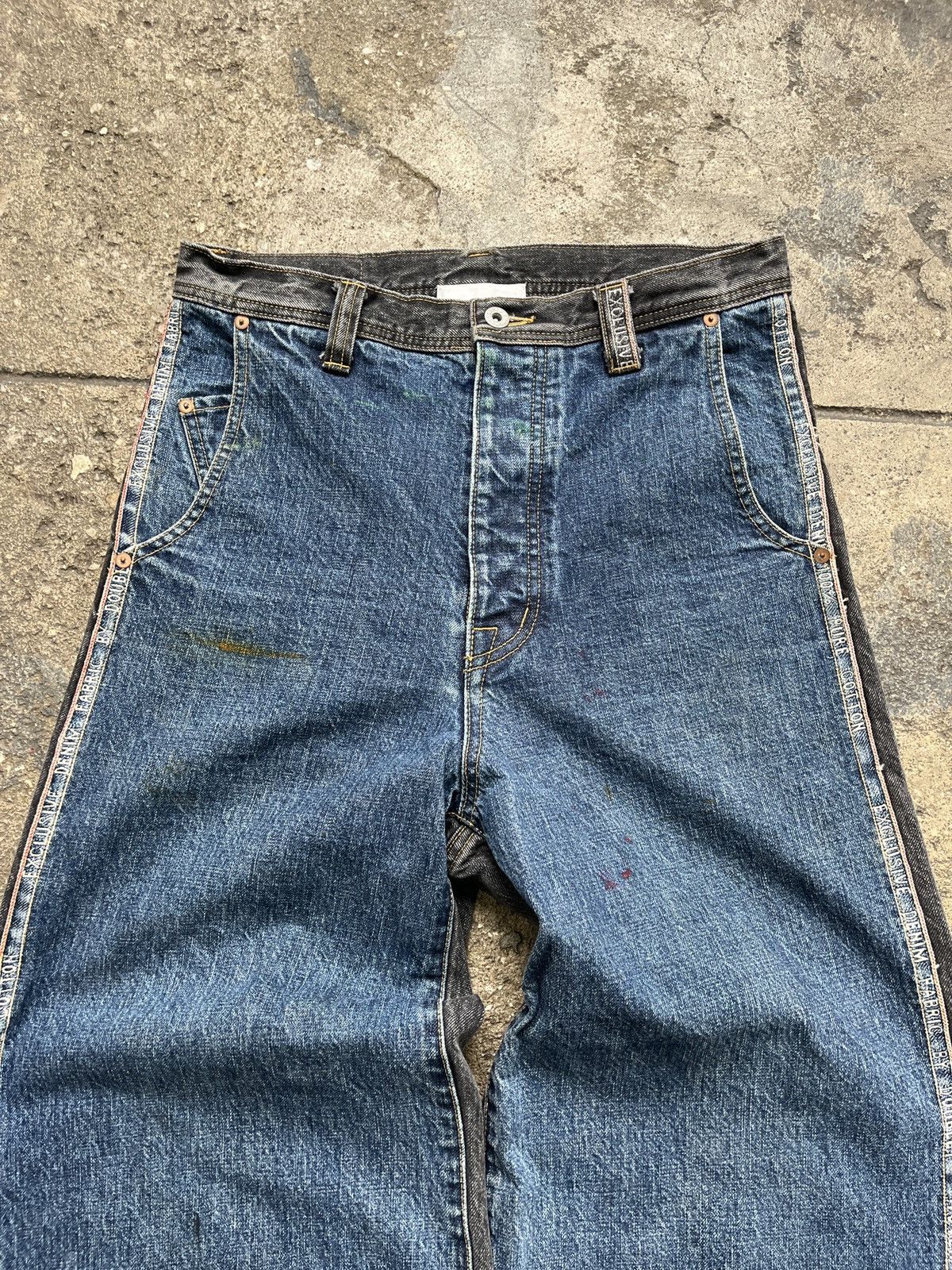 Doublet Doublet AW18 Selvedge Line Jeans (unisex) Size US 31 - 2 Thumbnail