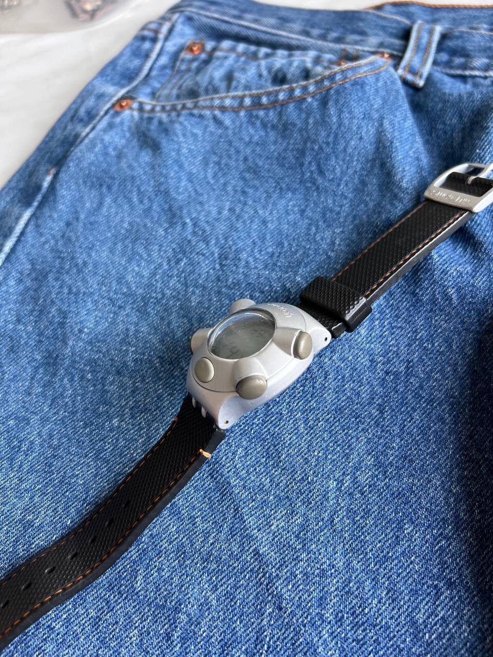 Japanese Brand × Vintage Vintage Futuristic Form Watch Digital Bubble Swatch Beat Size ONE SIZE - 13 Thumbnail