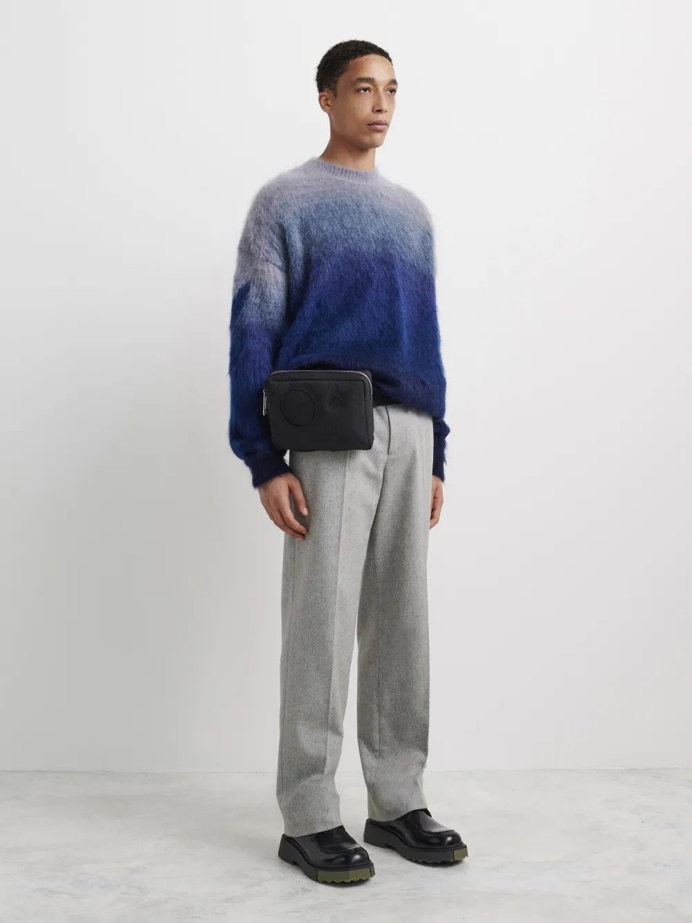 Off-White o1gr1nt0325 Size: OS / Meteor Nylon Belt Bag in Black Size ONE SIZE - 4 Thumbnail