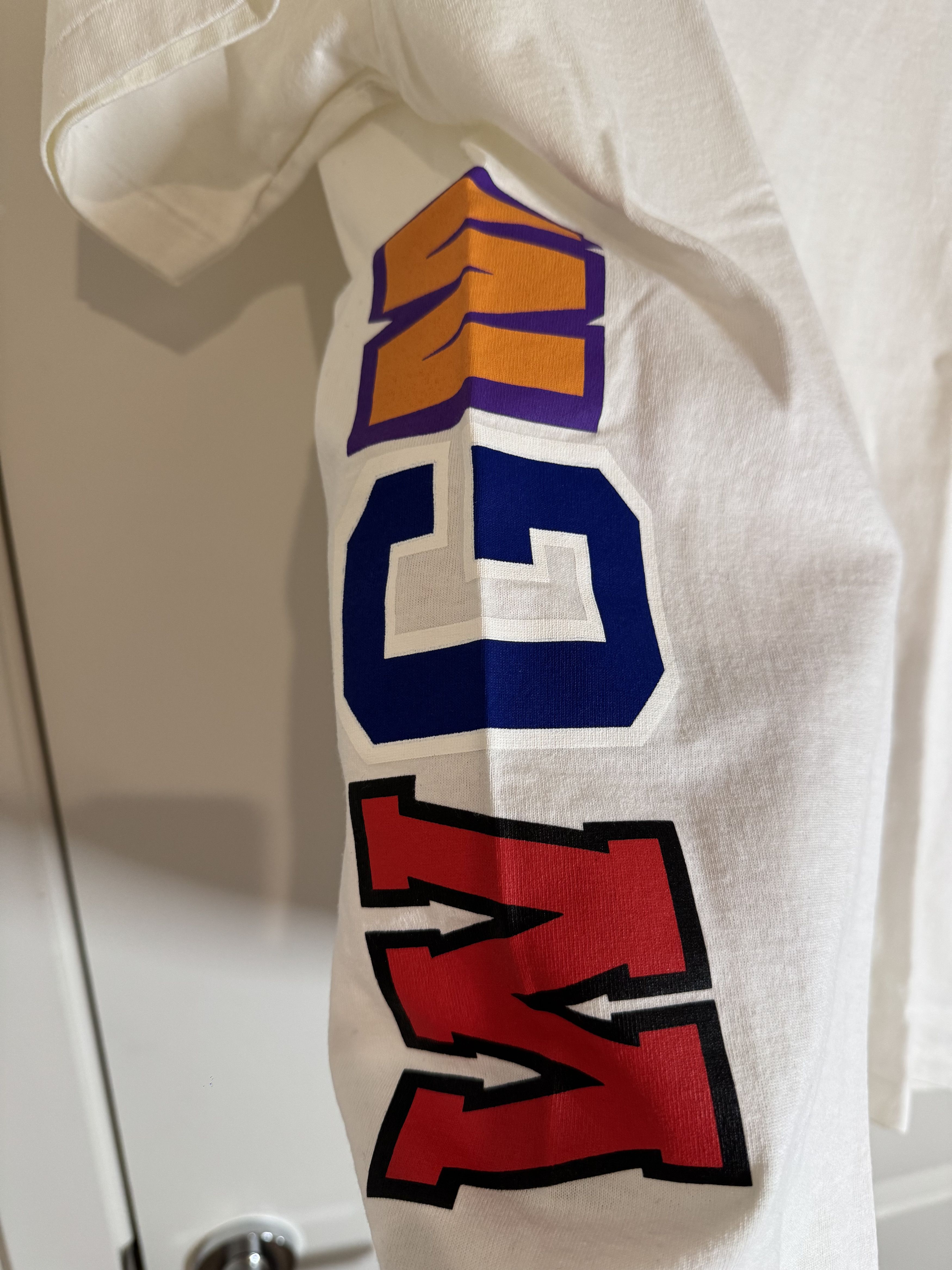 Bape Bape Shark Front & Back Side WGM Print White T-Shirts Medium Size US M / EU 48-50 / 2 - 3 Thumbnail