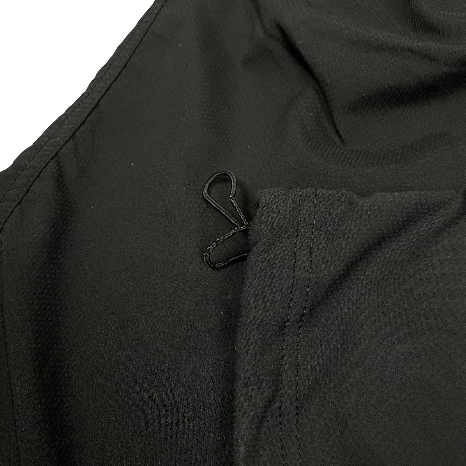 Nike × Vintage Nike Dri Fit Womens Black Lined Flared Wide Leg Sweatpants 8 Size 30" / US 8 / IT 44 - 5 Thumbnail
