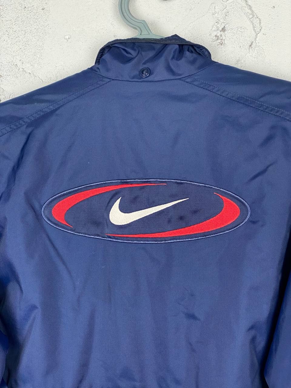 Nike × Vintage Vintage Nike Jacket Big Swoosh Embroidered Logo Size US M / EU 48-50 / 2 - 12 Thumbnail