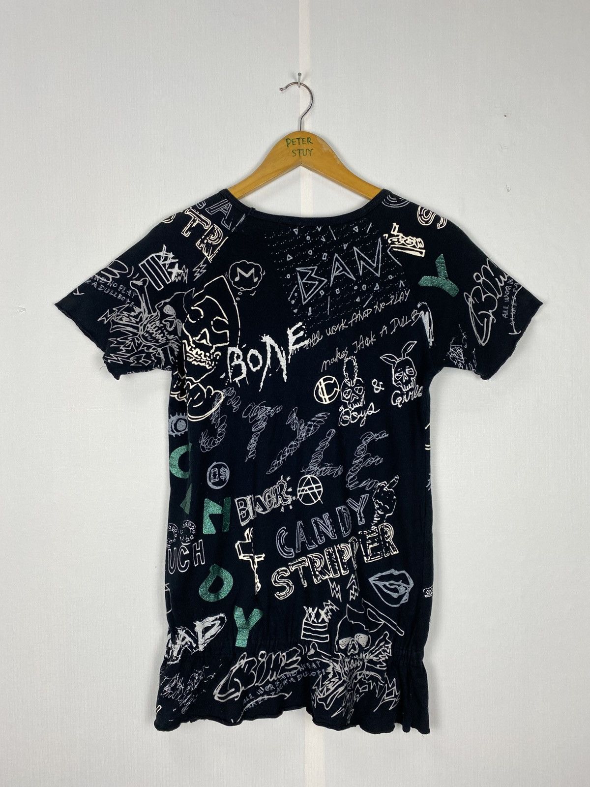 Japanese Brand Candy Stripper Women Tee Size S / US 4 / IT 40 - 4 Thumbnail