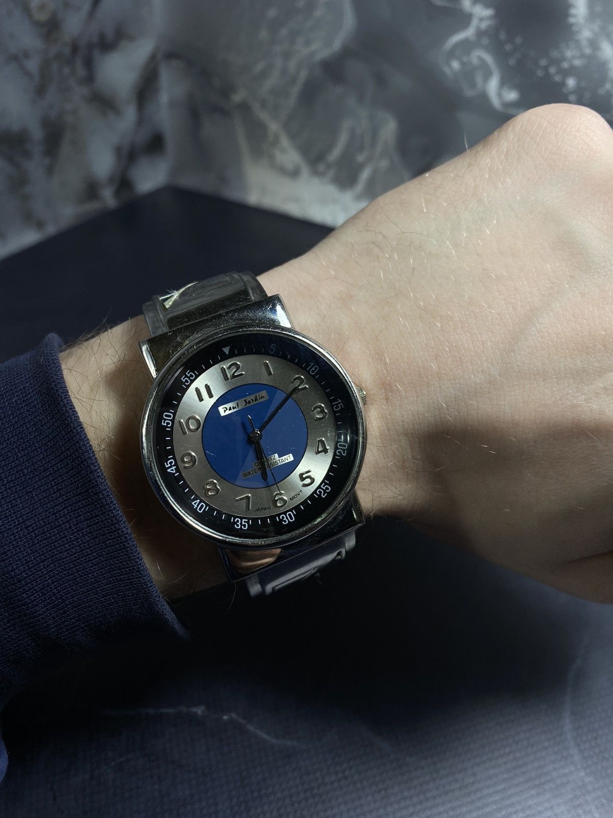 Japanese Brand Paul Jardin Water Resistant Quartz Watch | Retro Design Size ONE SIZE - 3 Thumbnail