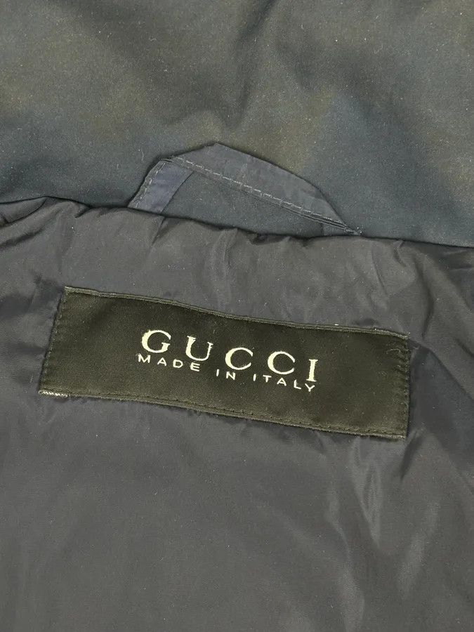 Gucci AW2014 Gucci Navy Nylon Hidden Hood Windbreaker Jacket Size US M / EU 48-50 / 2 - 9 Thumbnail