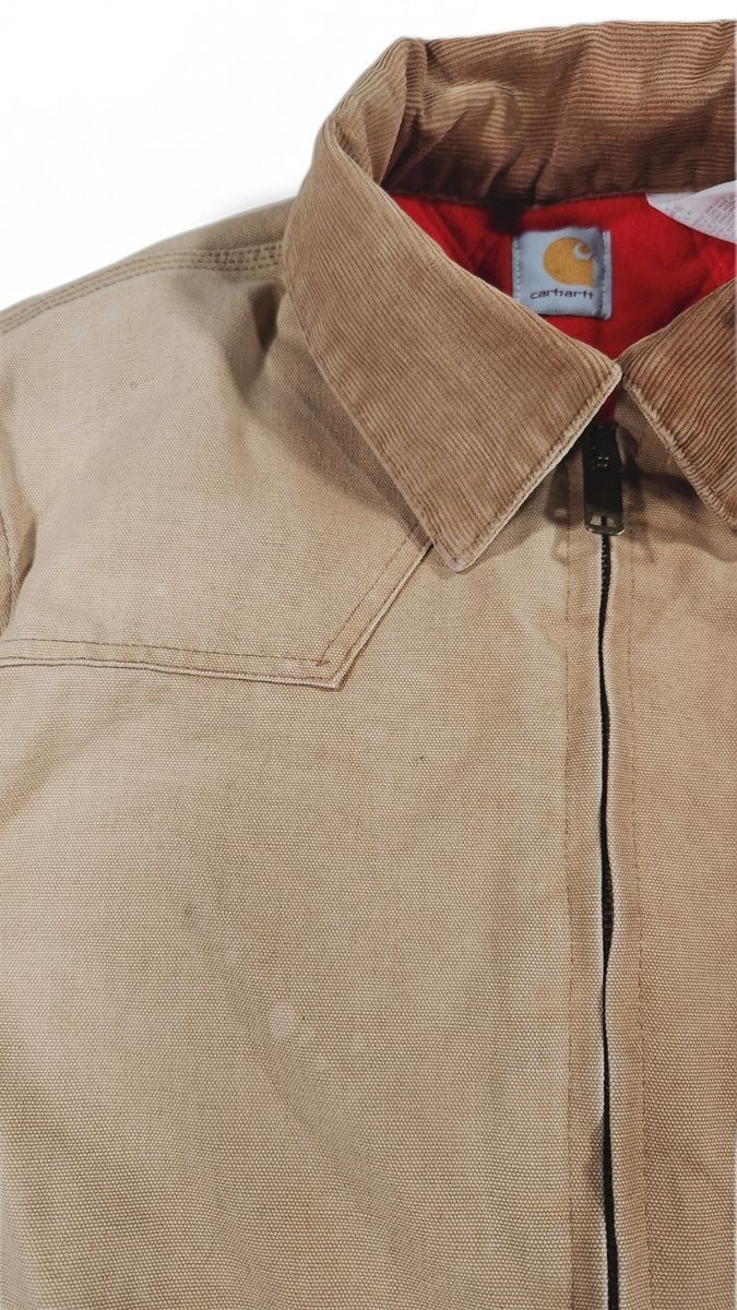 Carhartt Carhartt JQ166 Detroit Jacket 1990 Archive Canvas Coat L Size US L / EU 52-54 / 3 - 13 Thumbnail