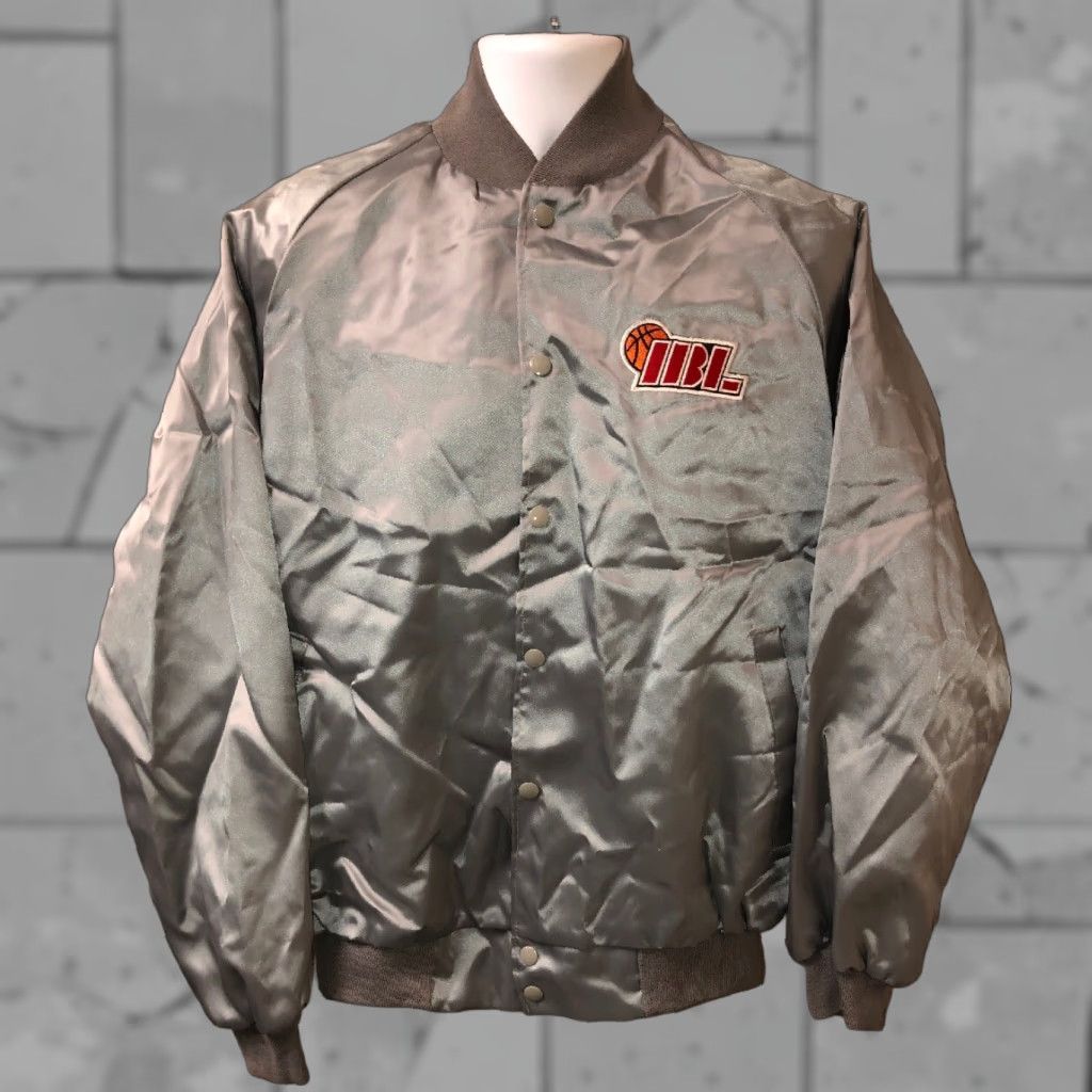 Vintage West Ark USA Mens Gray Satin Snap Button Front Jacket Size L Size US L / EU 52-54 / 3 - 1 Thumbnail