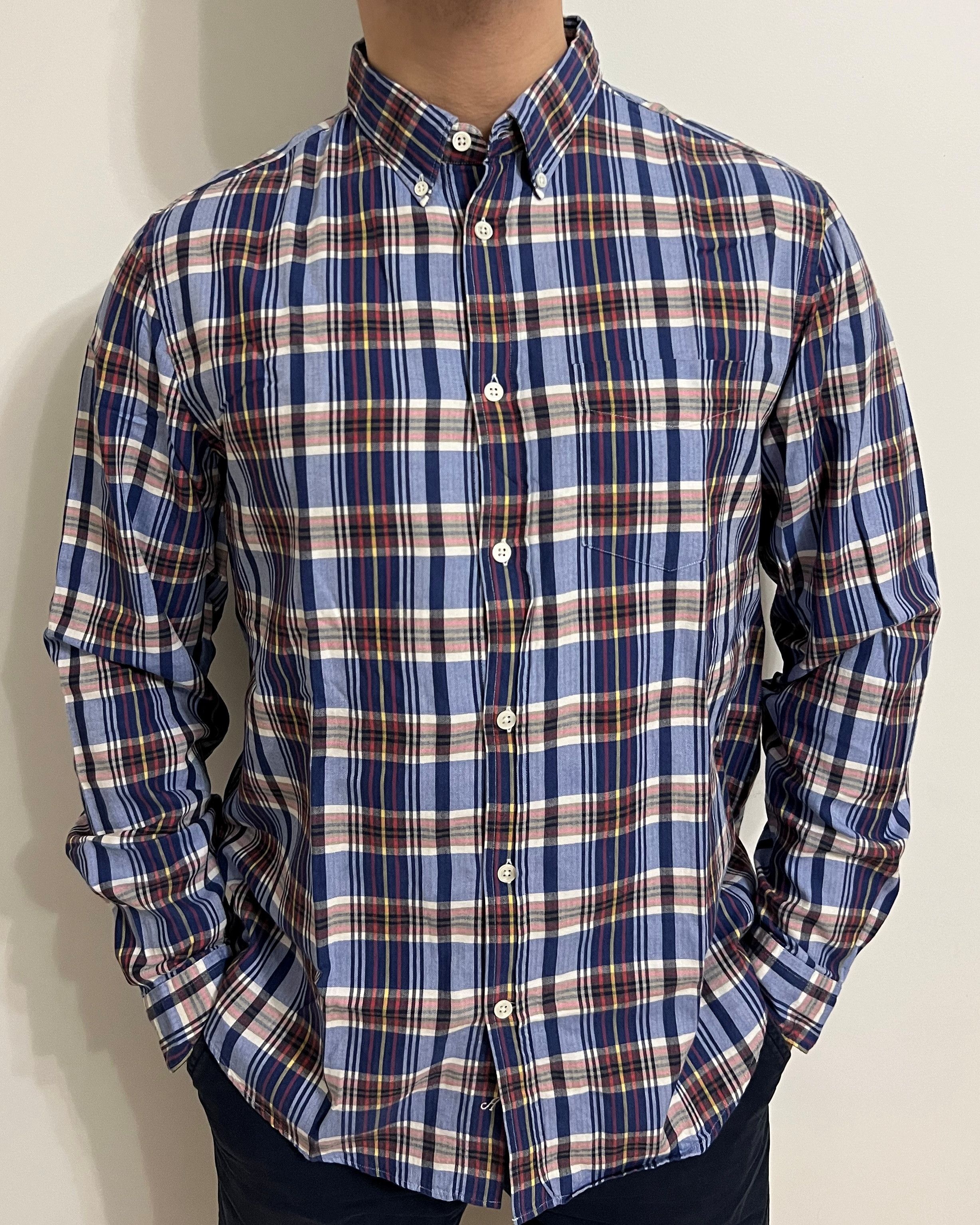Acne Studios ACNE STUDIOS SRTAIGHT CHECK SHIRT Size US XL / EU 56 / 4 - 1 Thumbnail