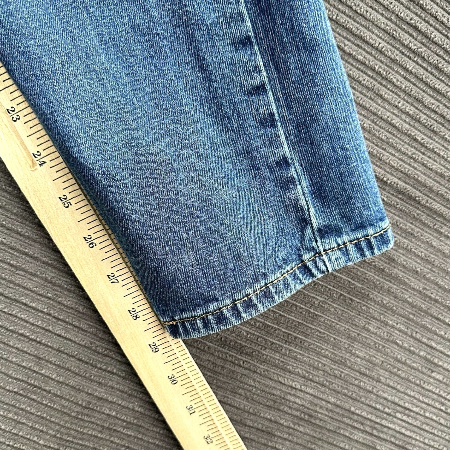 Levi's Levi's 511 Jeans Men 30/30 Blue Cotton Denim Straight Leg Regular Inseam 30 Size US 30 / EU 46 - 7 Thumbnail