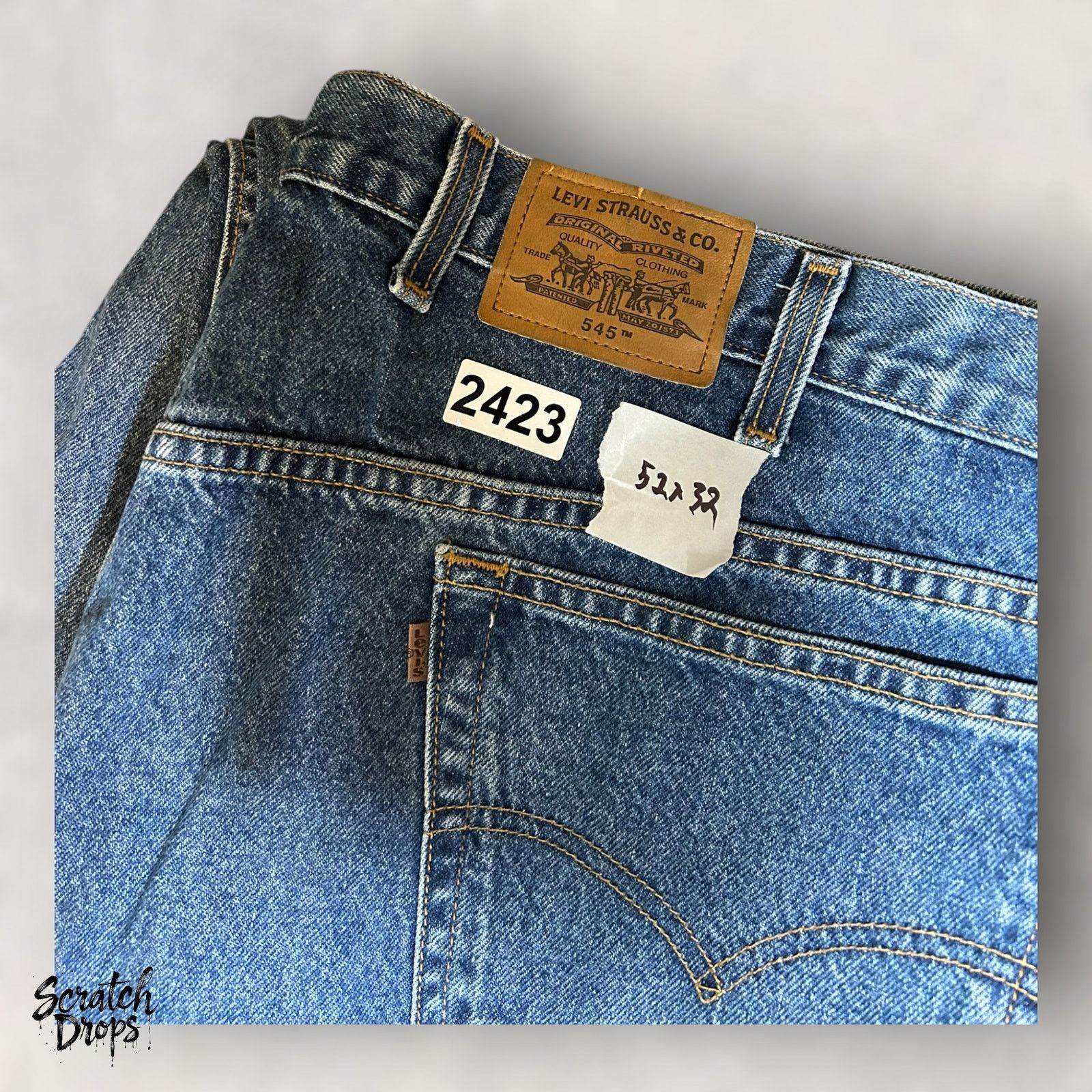 Levi's Vintage Levi's Signature 545 Men's Jeans Deadstock W54 L32 Size US 38 / EU 54 - 7 Thumbnail