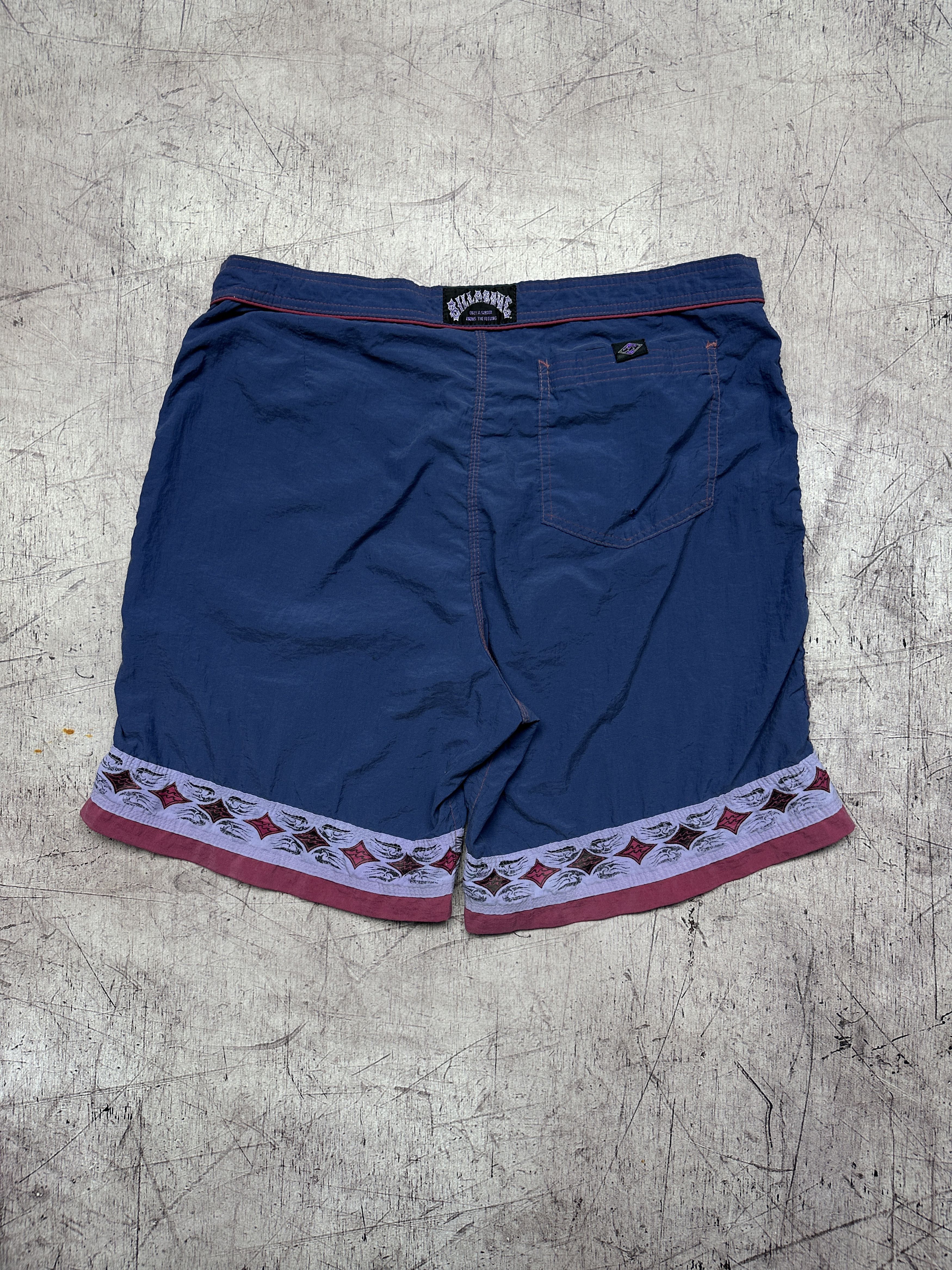 Billabong Billabong Vintage Mens Nylon Surf Style Shorts Size US 38 / EU 54 - 6 Thumbnail