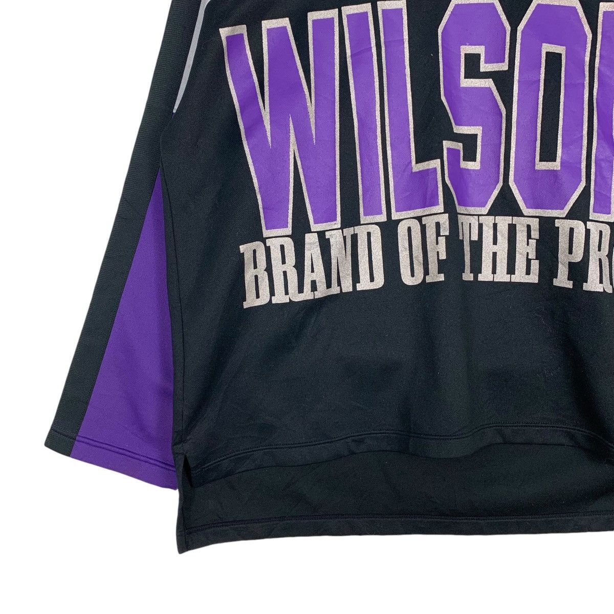 Wilson WILSON Big Logo Pullover Hoodies Polyester #1235-C56 Size US L / EU 52-54 / 3 - 3 Thumbnail
