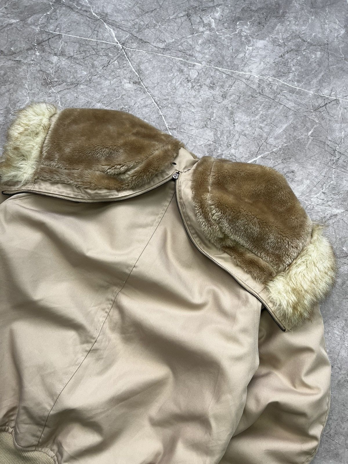 If Six Was Nine × Japanese Brand × Le Grande Bleu (L.G.B.) Fur Hoodie Bomber Jacket Ifsixwasnine Igb Zip Hood Size US M / EU 48-50 / 2 - 13 Thumbnail