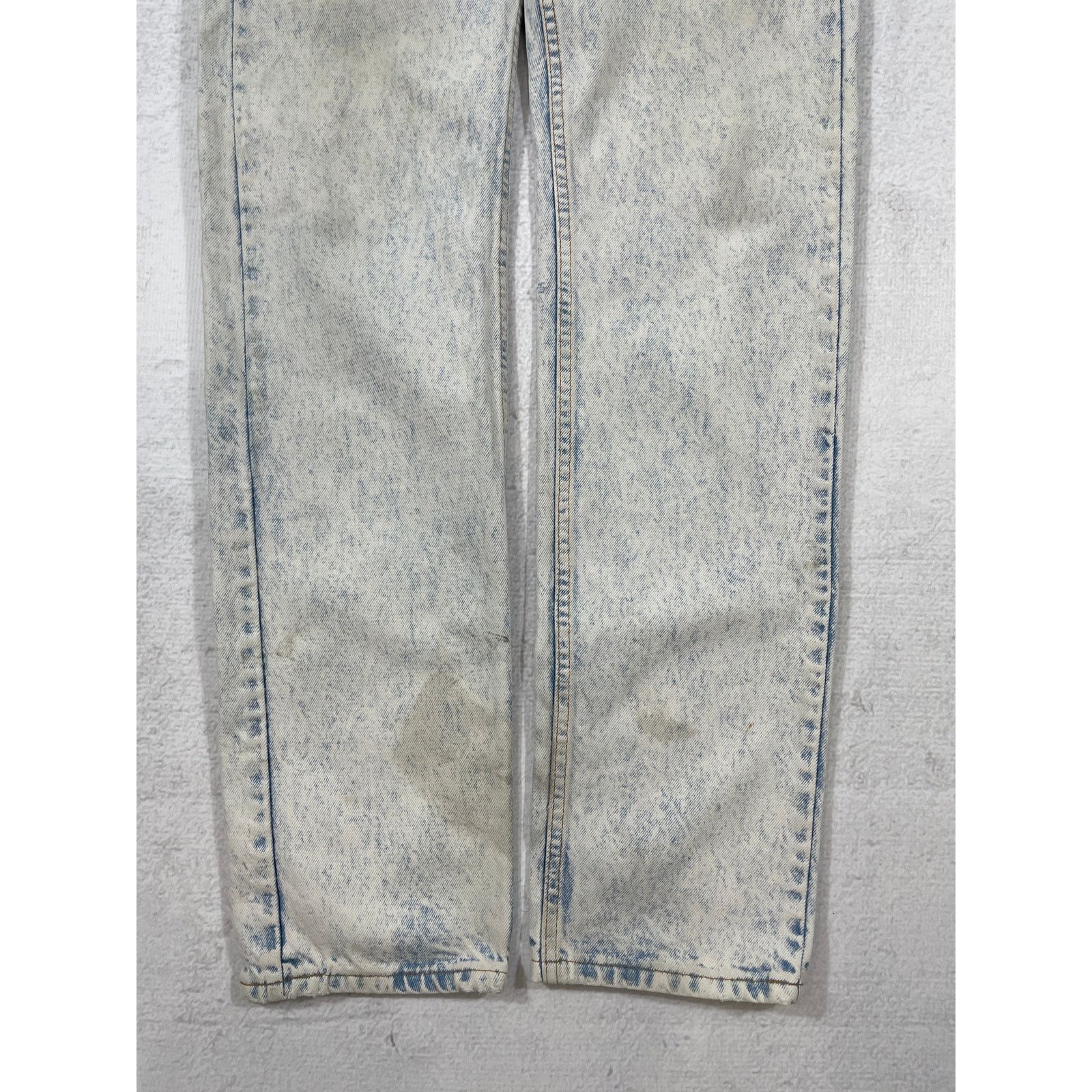 Levi's Vintage Levis 550 Denim Blue Jeans For Women's 30Wx28L Size 30" / US 8 / IT 44 - 3 Thumbnail