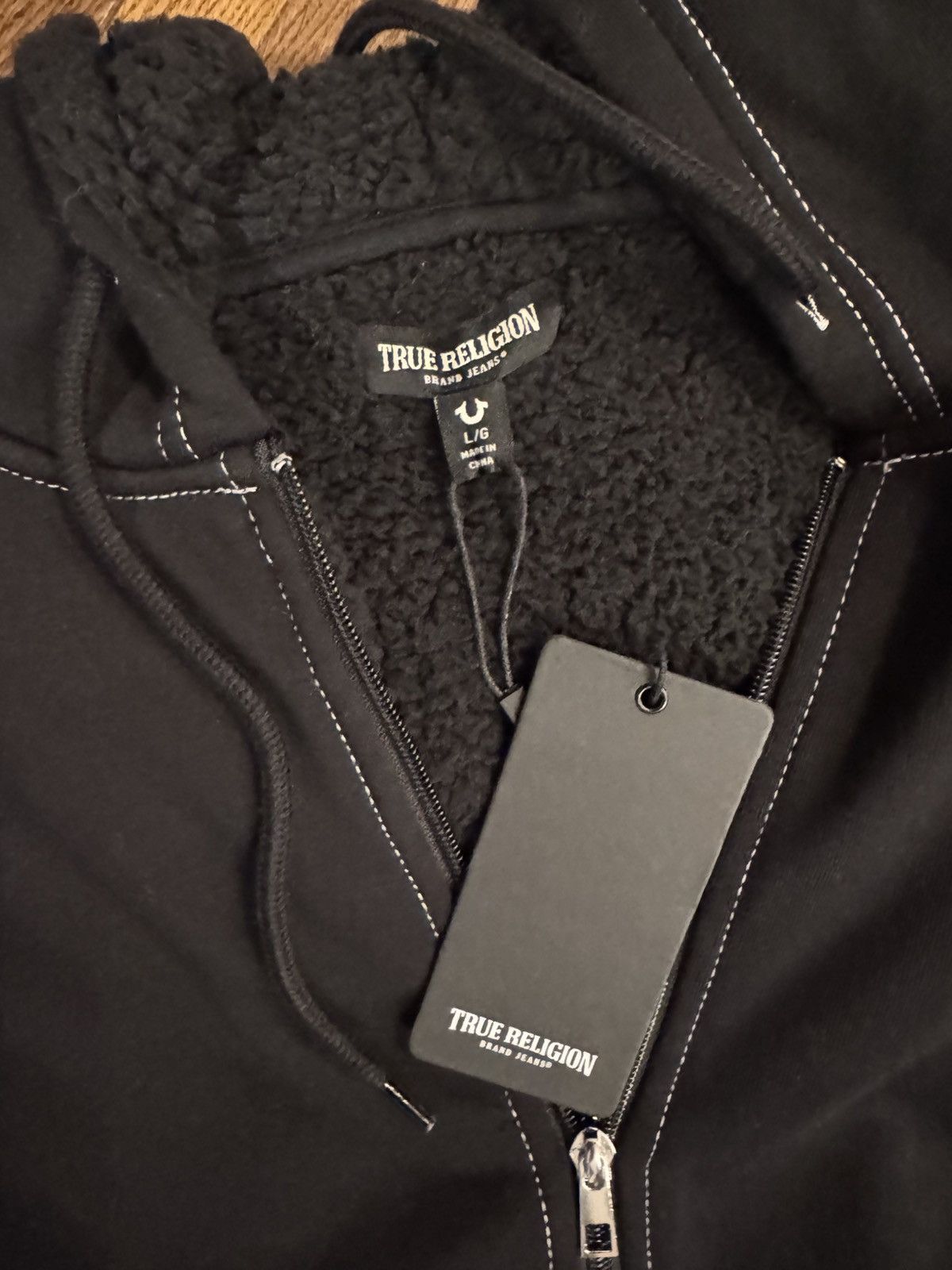 True Religion True Religion sherpa zip-zp hoodie Size US L / EU 52-54 / 3 - 4 Thumbnail