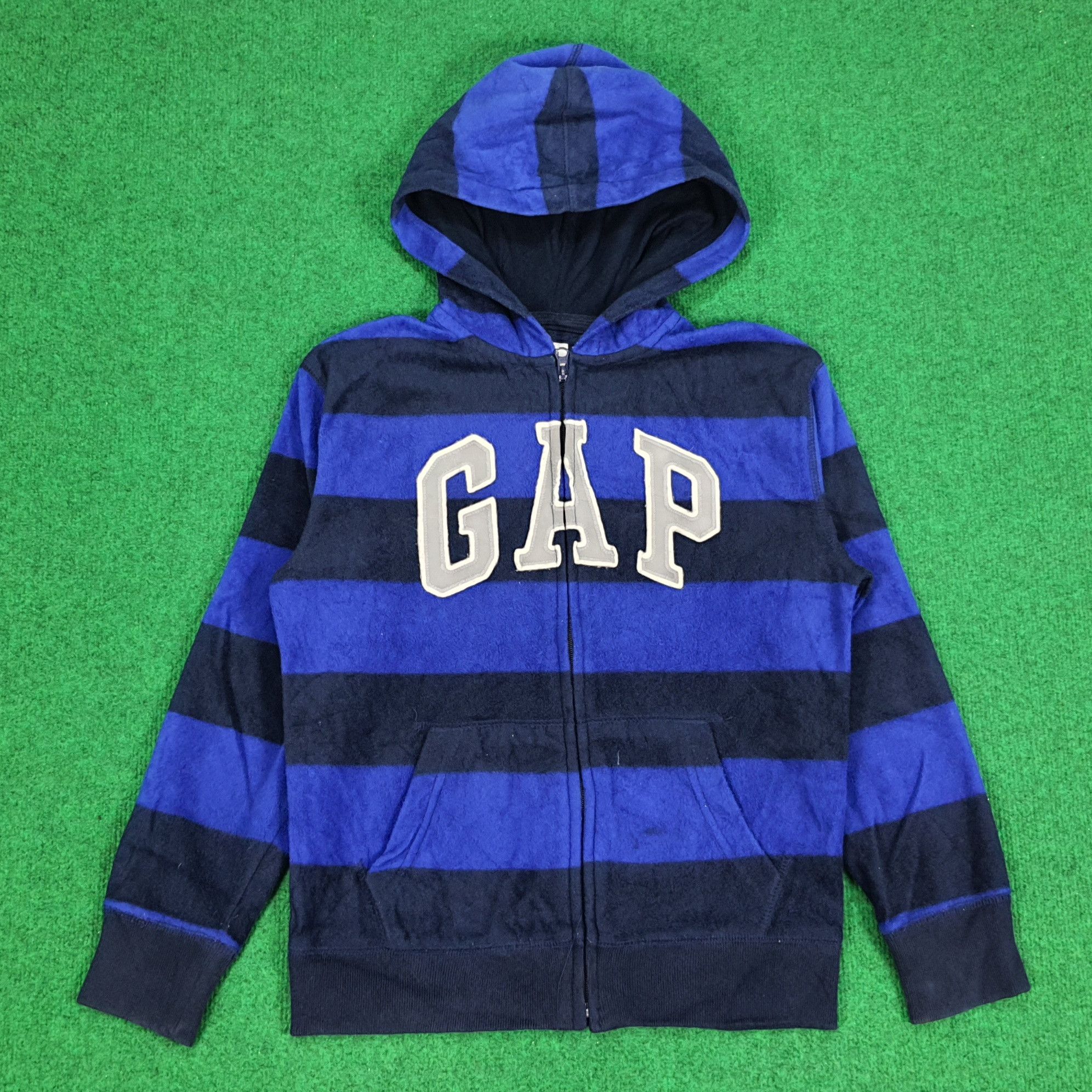 Gap × Vintage Vintage GAP KIDS Striped Hoodies Size US XS / EU 42 / 0 - 1 Thumbnail