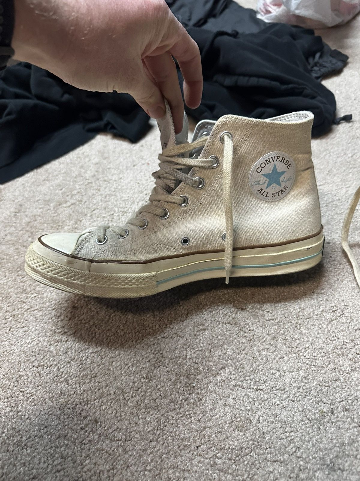 Converse × Golf le Fleur Golf Le fleur parchment chuck 70s Size 9.5 Size US 9.5 / EU 42-43 - 5 Thumbnail
