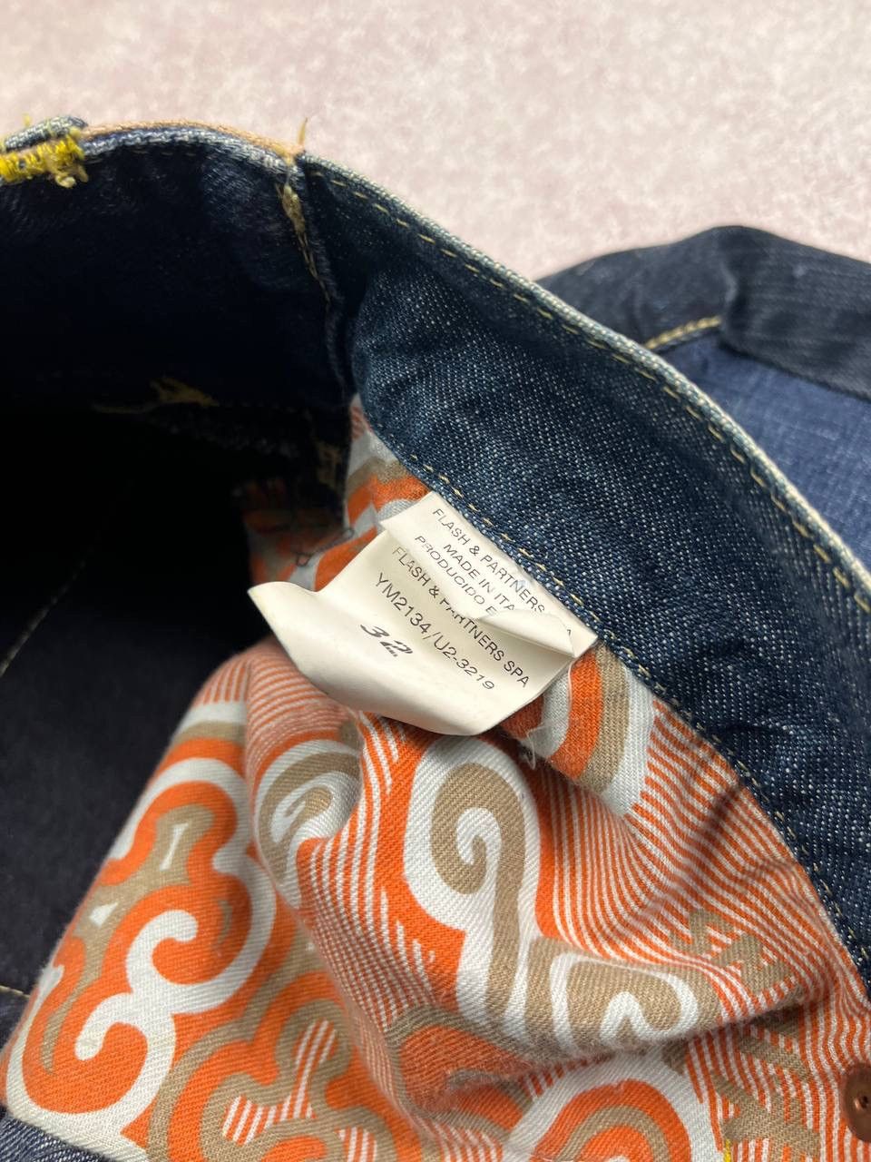 Japanese Brand × Michiko Koshino × Vintage VINTAGE MICHIKO KOSHINO YEN JEANS AVANTGARDE JAPANESE PANTS Size US 32 / EU 48 - 11 Thumbnail