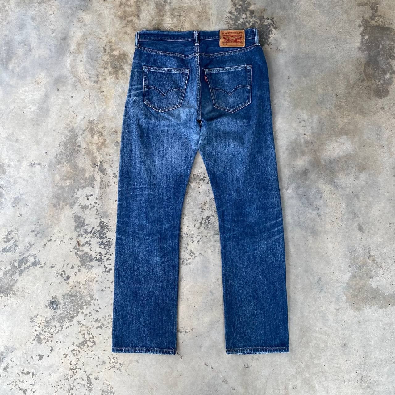 Levi's Vintage Clothing W30X30 VINTAGE LEVIS 501 FADED BLUE Size US 30 / EU 46 - 8 Thumbnail