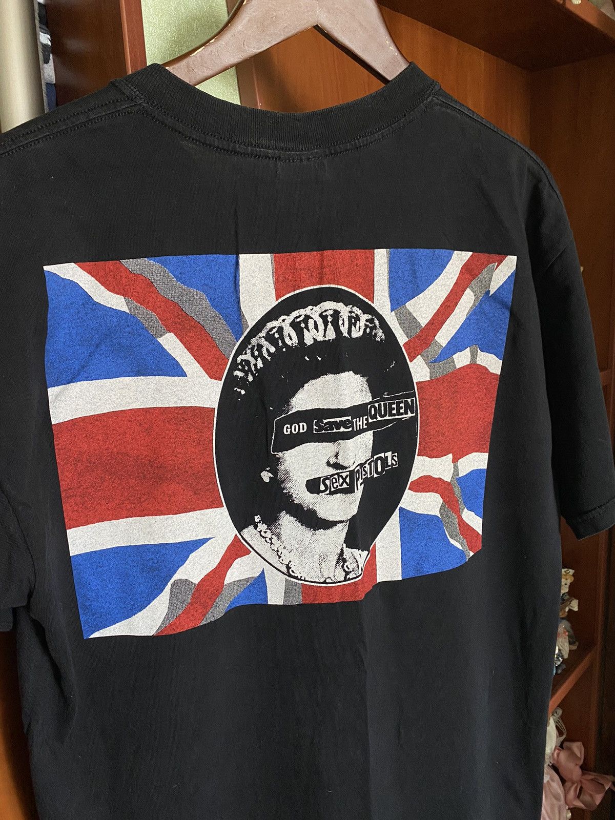 Band Tees × Vintage Vintage 90s Sex Pistols Never Mind The Bollocks-God Tee Size US L / EU 52-54 / 3 - 3 Thumbnail