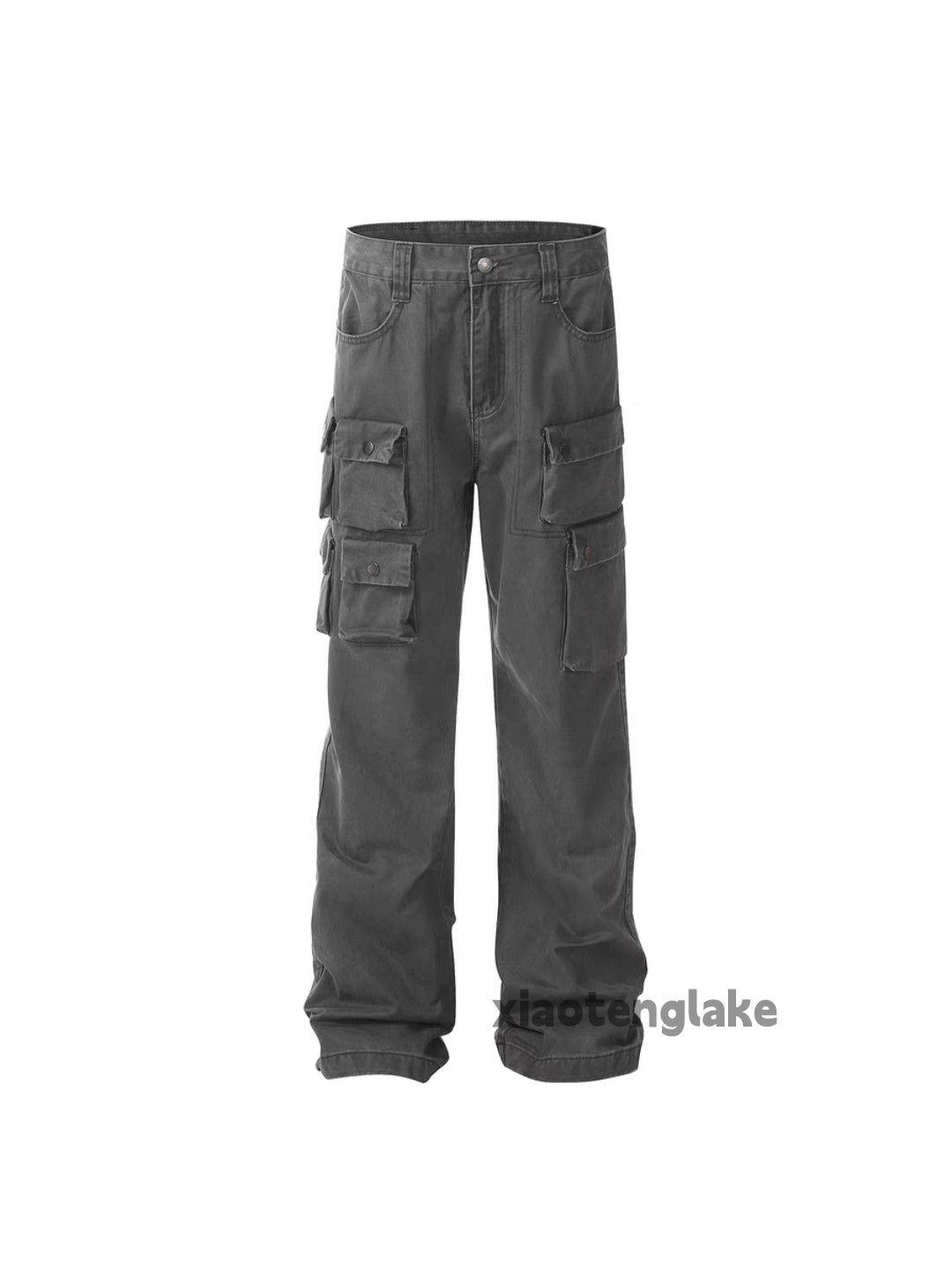 Designer × Japanese Brand × Vintage washed faded cleanfit utility military tactical cargo pants Size US 32 / EU 48 - 6 Thumbnail