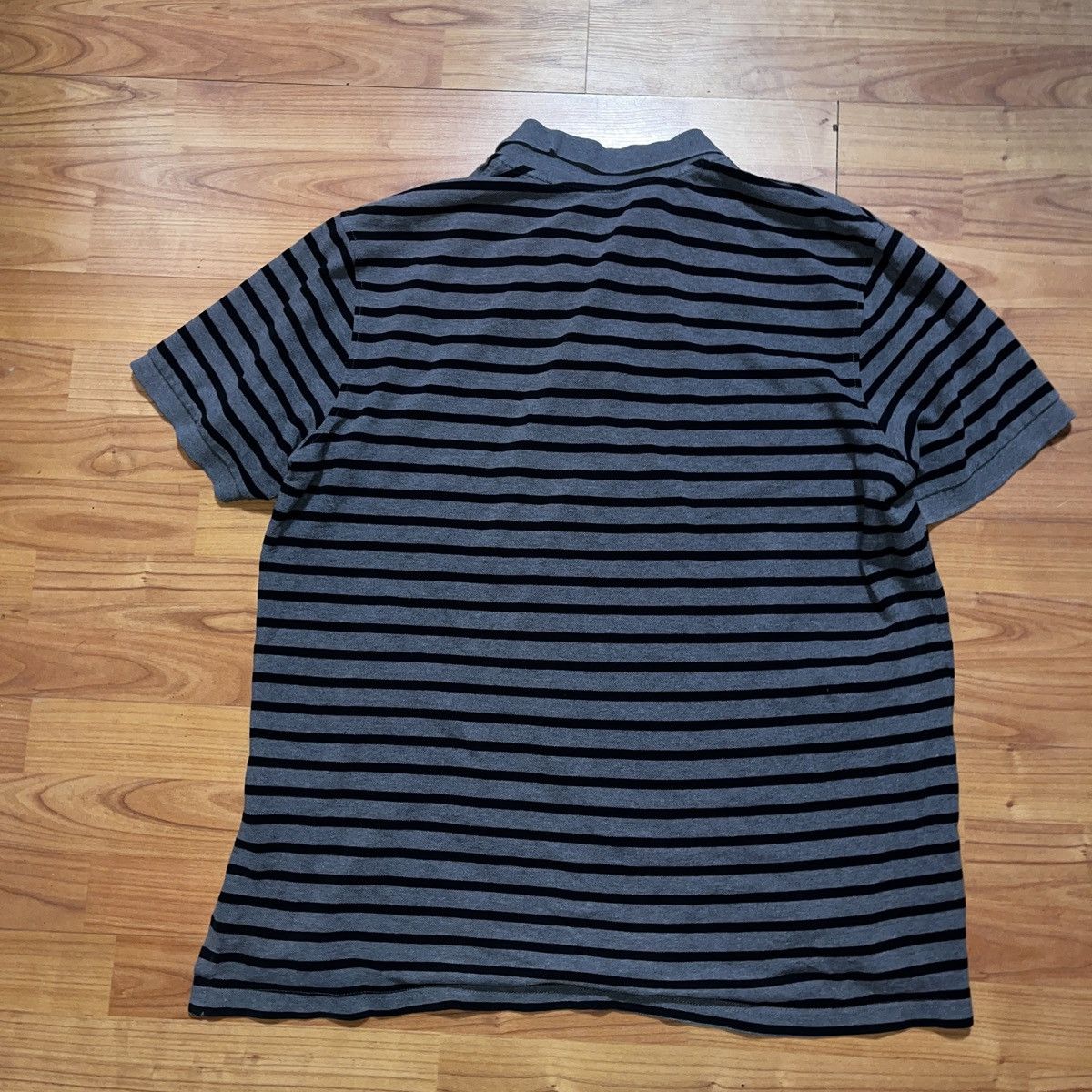 Other Vintage Striped Polo Shirt Size XL Y2K 00’s Stained Size US XL / EU 56 / 4 - 4 Thumbnail