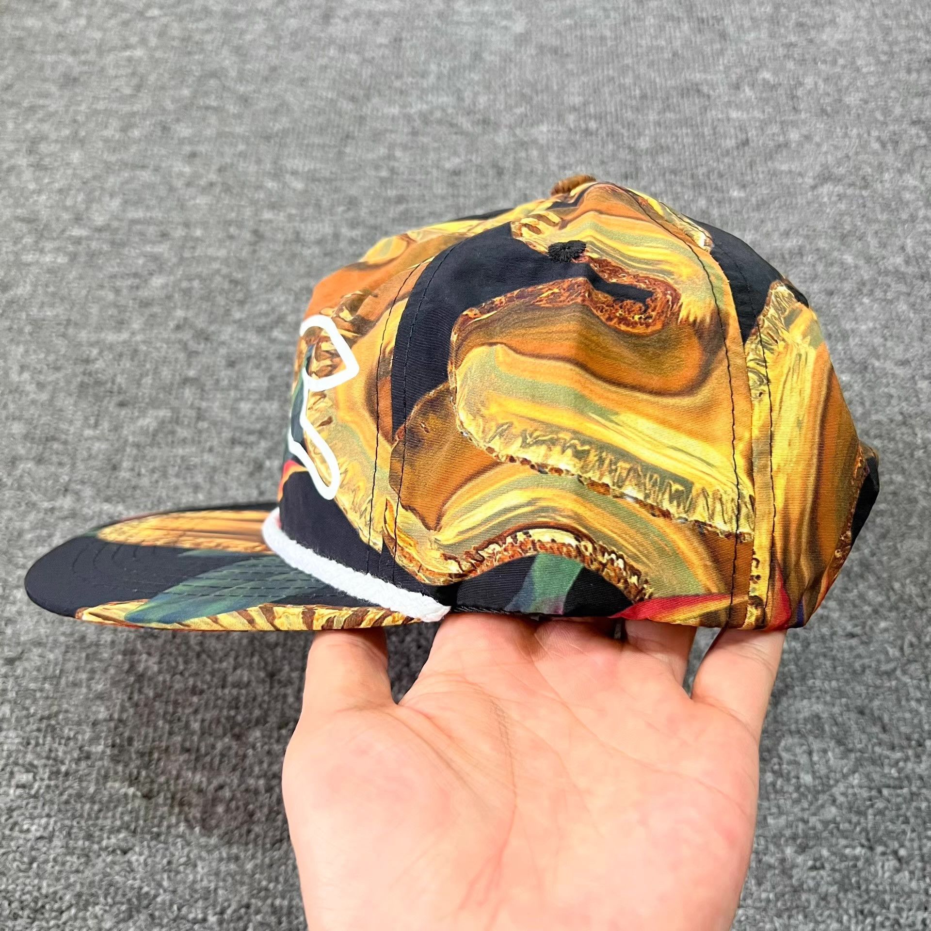 Billionaire Boys Club BBC ICECREAM Flying Dog Flat Brim Baseball Cap Q7 Size ONE SIZE - 3 Thumbnail