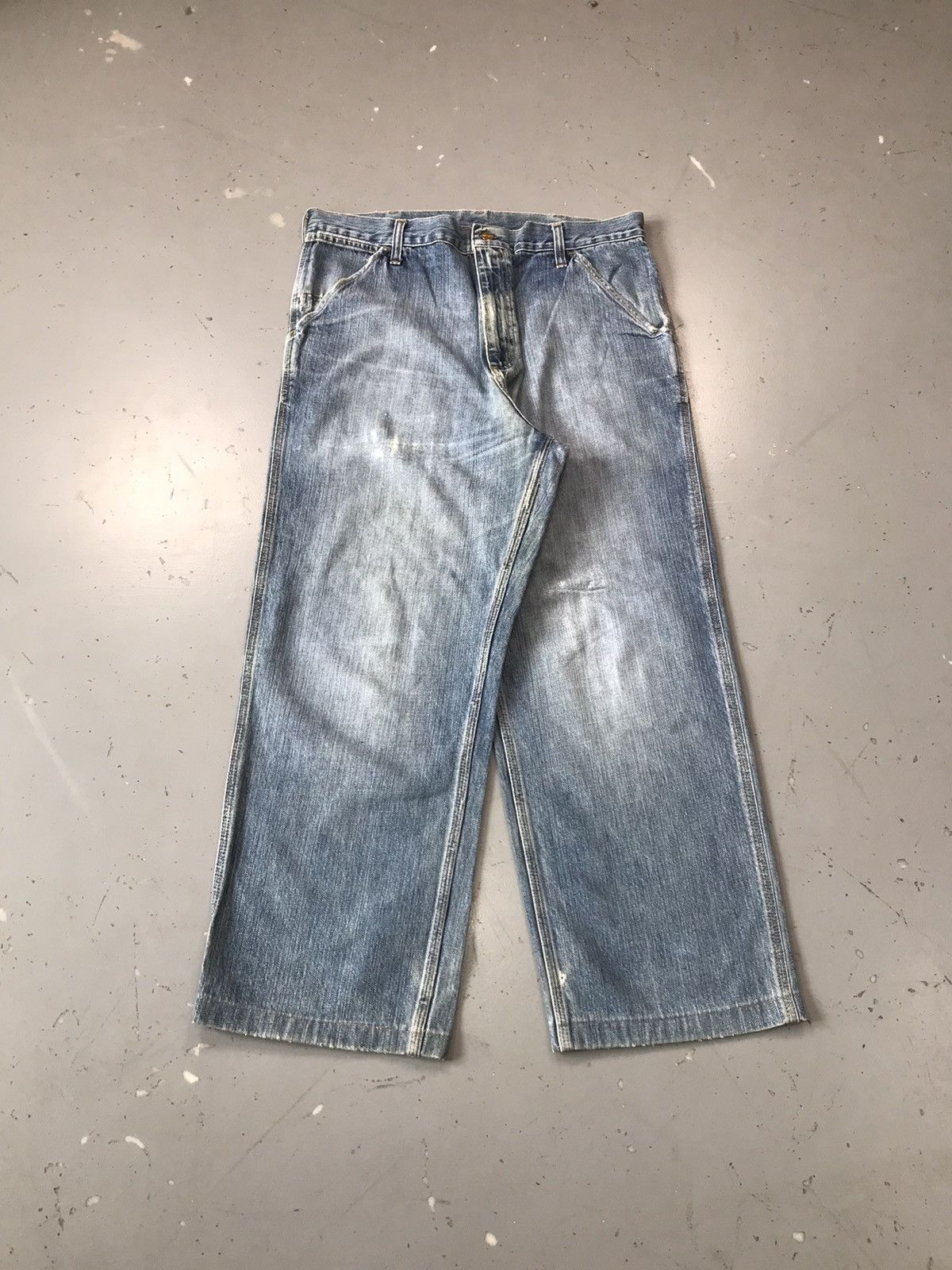 90s faded Vintage carhartt simple pant