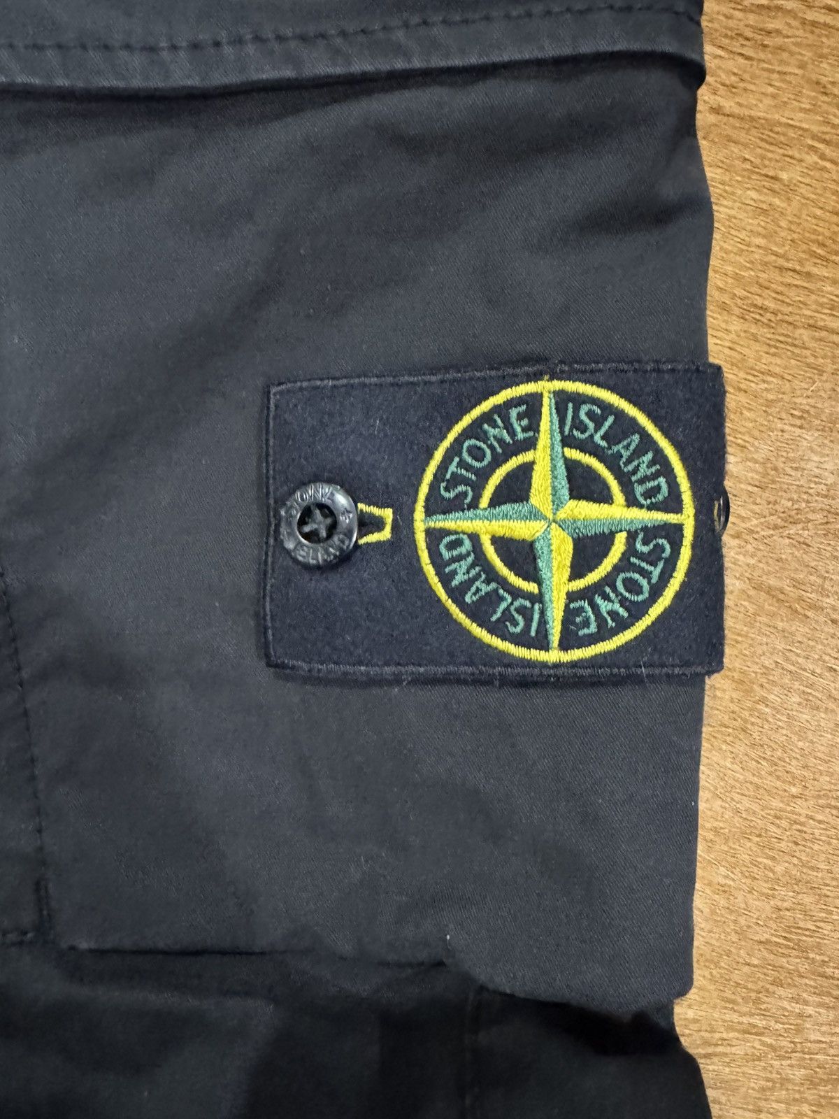 Stone Island Stone Island Regular Cargo Pants Black Size US 33 - 4 Thumbnail