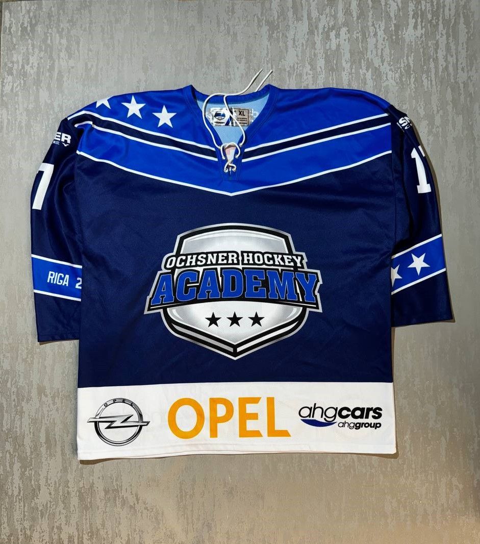 NHL × Vintage Ochsner Ice Hockey Academy #17 SALAMIN Swiss Jersey Size XL Size US XL / EU 56 / 4 - 1 Thumbnail