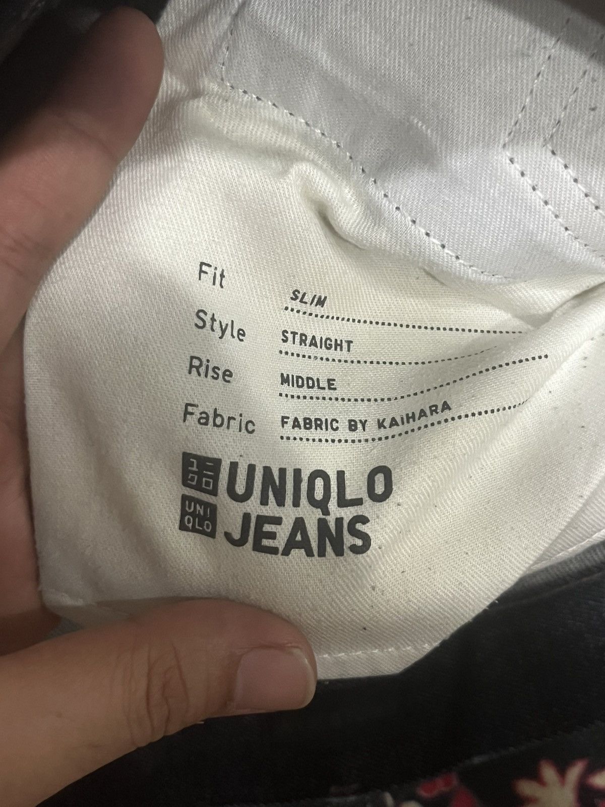 Lemaire × Uniqlo Vintage Uniqlo Raw Kaihara Denim Slim Straight Selvedge Jean Size US 33 - 18 Thumbnail