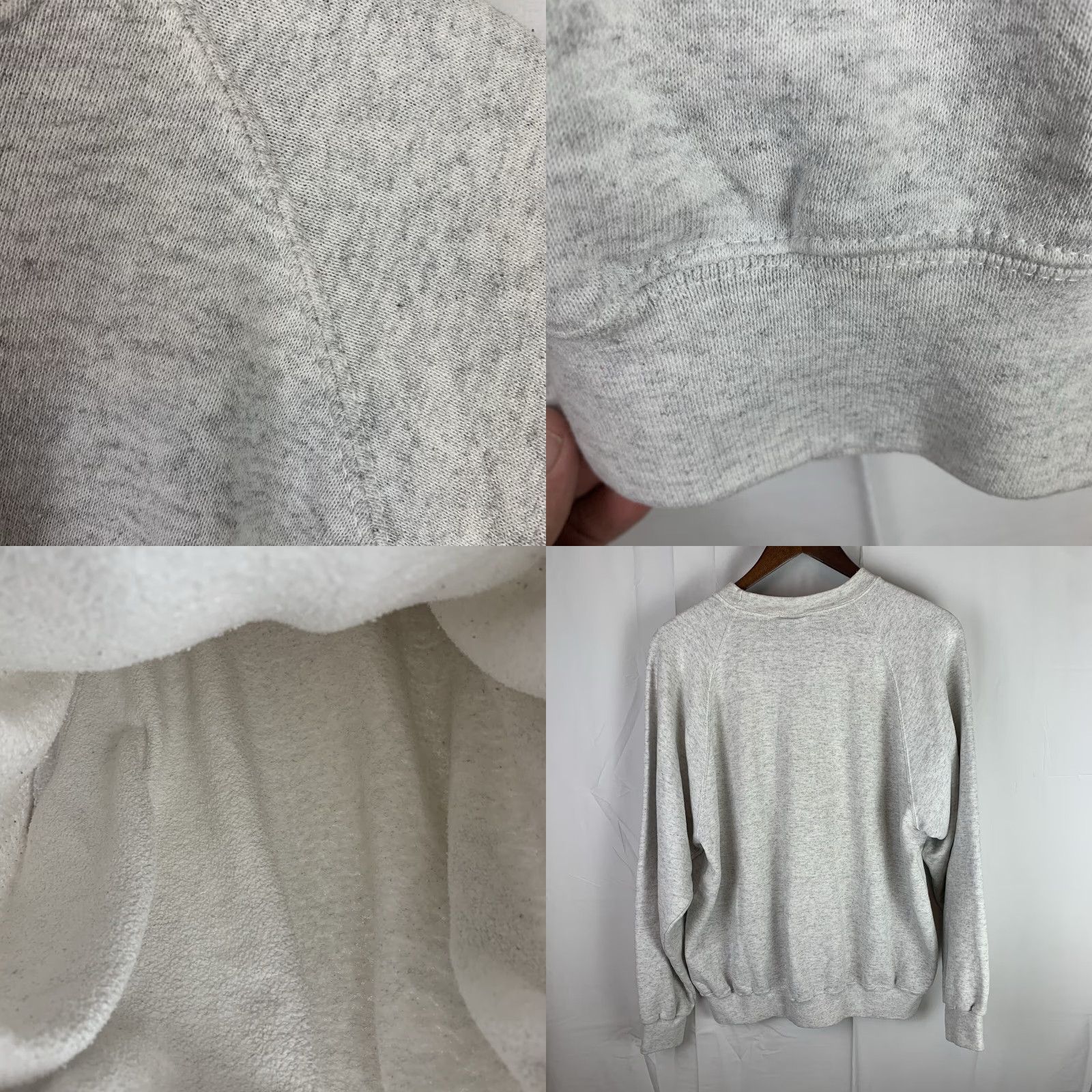 Vintage VINTAGE Santee Sweatshirt Crew Neck XL Gray Size US XL / EU 56 / 4 - 8 Thumbnail