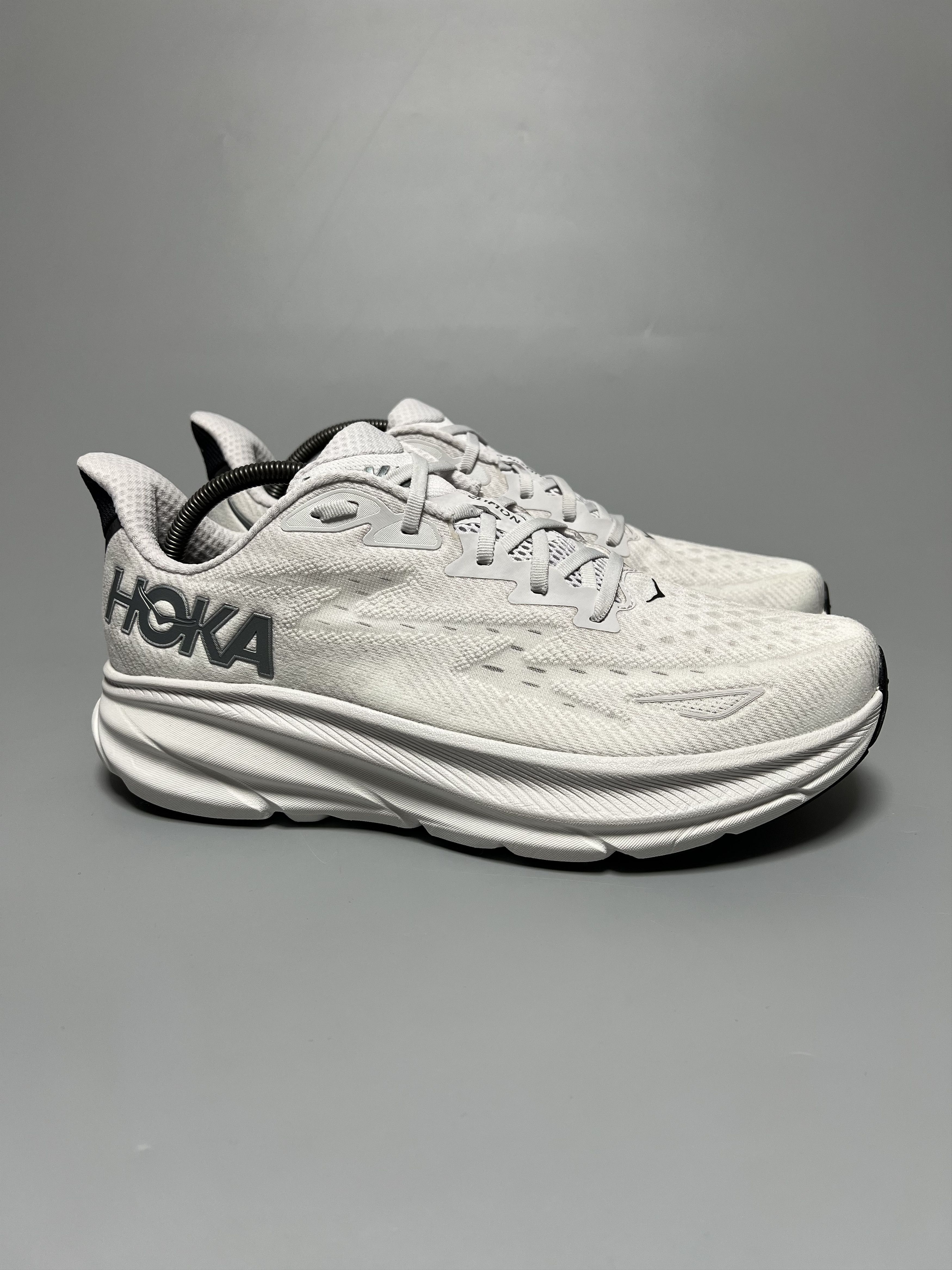 Hoka 12D Hoka One One Clifton 9 Running Shoes Walking Gym Size US 12 / EU 45 - 1 Thumbnail
