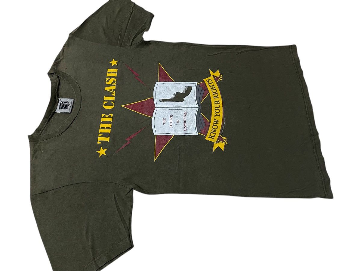 Band Tees × Vintage Vintage The Clash Know Your Rights “Combat Rock” Tees Size US XS / EU 42 / 0 - 6 Thumbnail