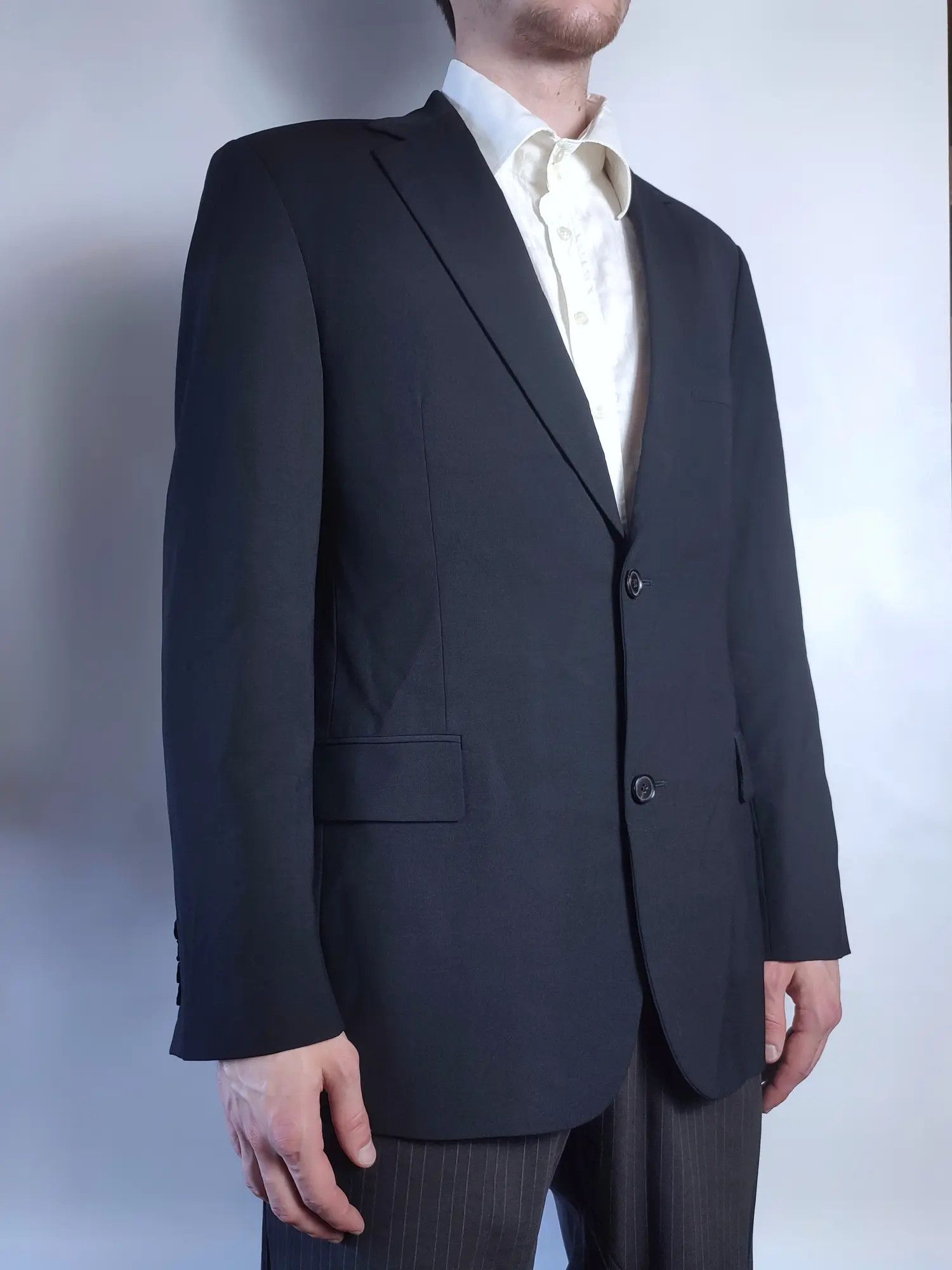 Hugo Boss × Vintage Vintage Hugo Boss Wool Blazer Size 42R - 1 Thumbnail