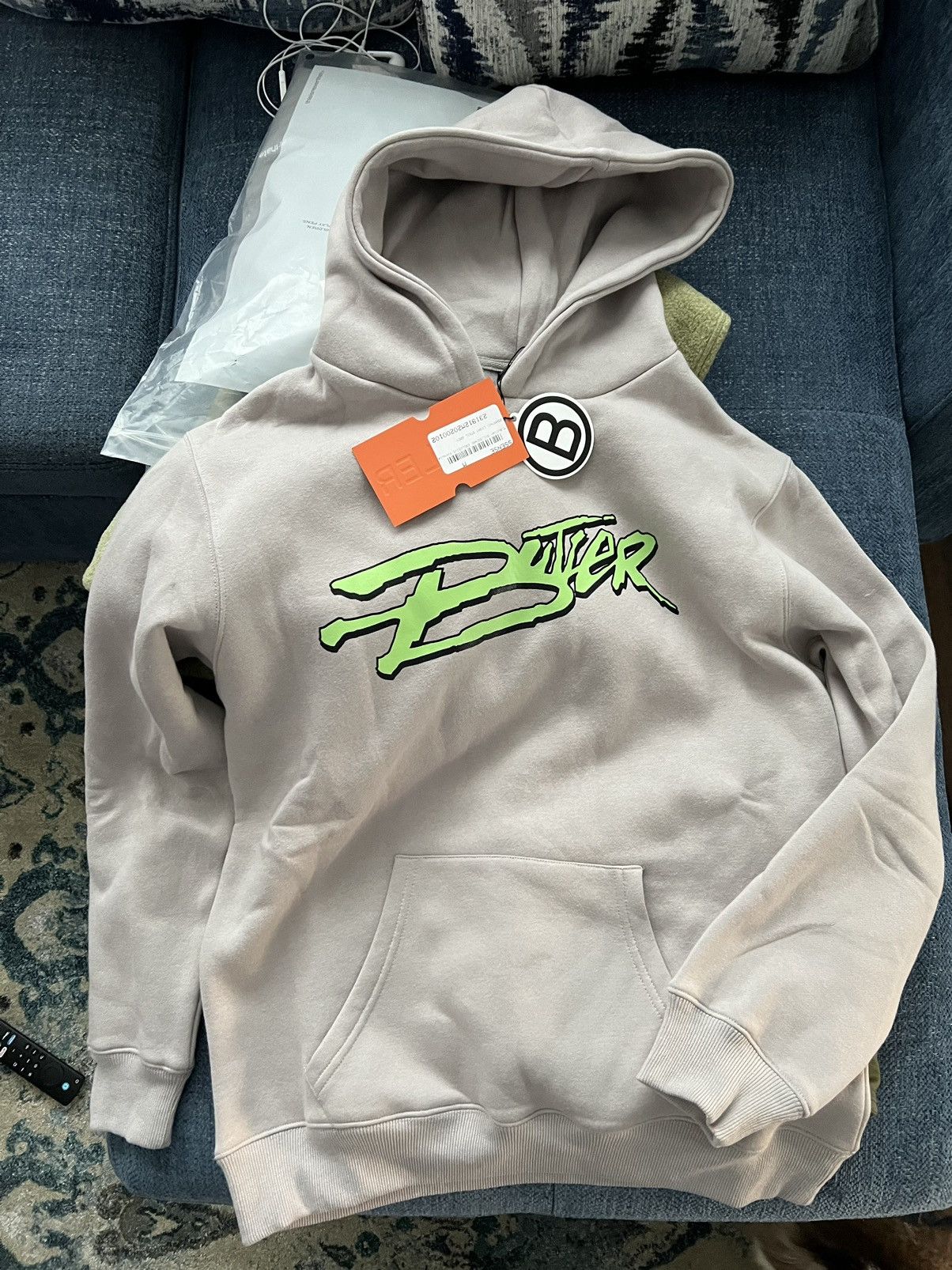 SSENSE Butler svc ssense exclusive gray heavyweight hoodie Size US M / EU 48-50 / 2 - 3 Thumbnail