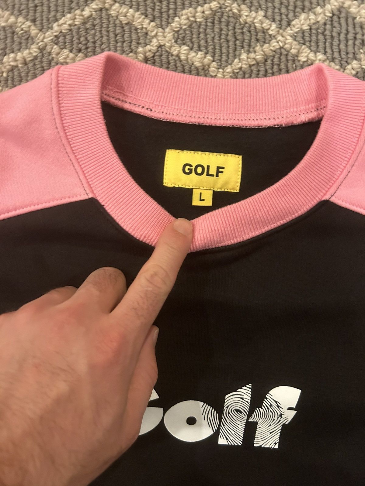 Golf Wang Golf Wang Fingerprint Crewneck Size US L / EU 52-54 / 3 - 5 Thumbnail