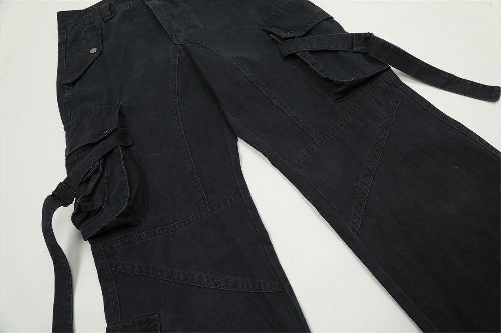 Designer × Japanese Brand × Vintage utility military skate hiphop punk flared cargo pants Size US 30 / EU 46 - 8 Thumbnail