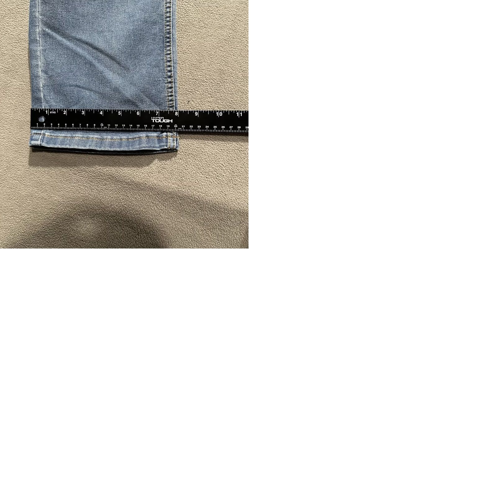 Denime The Perfect Jean NYC Jeans Men 42x34 Blue Skinny Stretch Denim Size US 42 / EU 58 - 9 Thumbnail