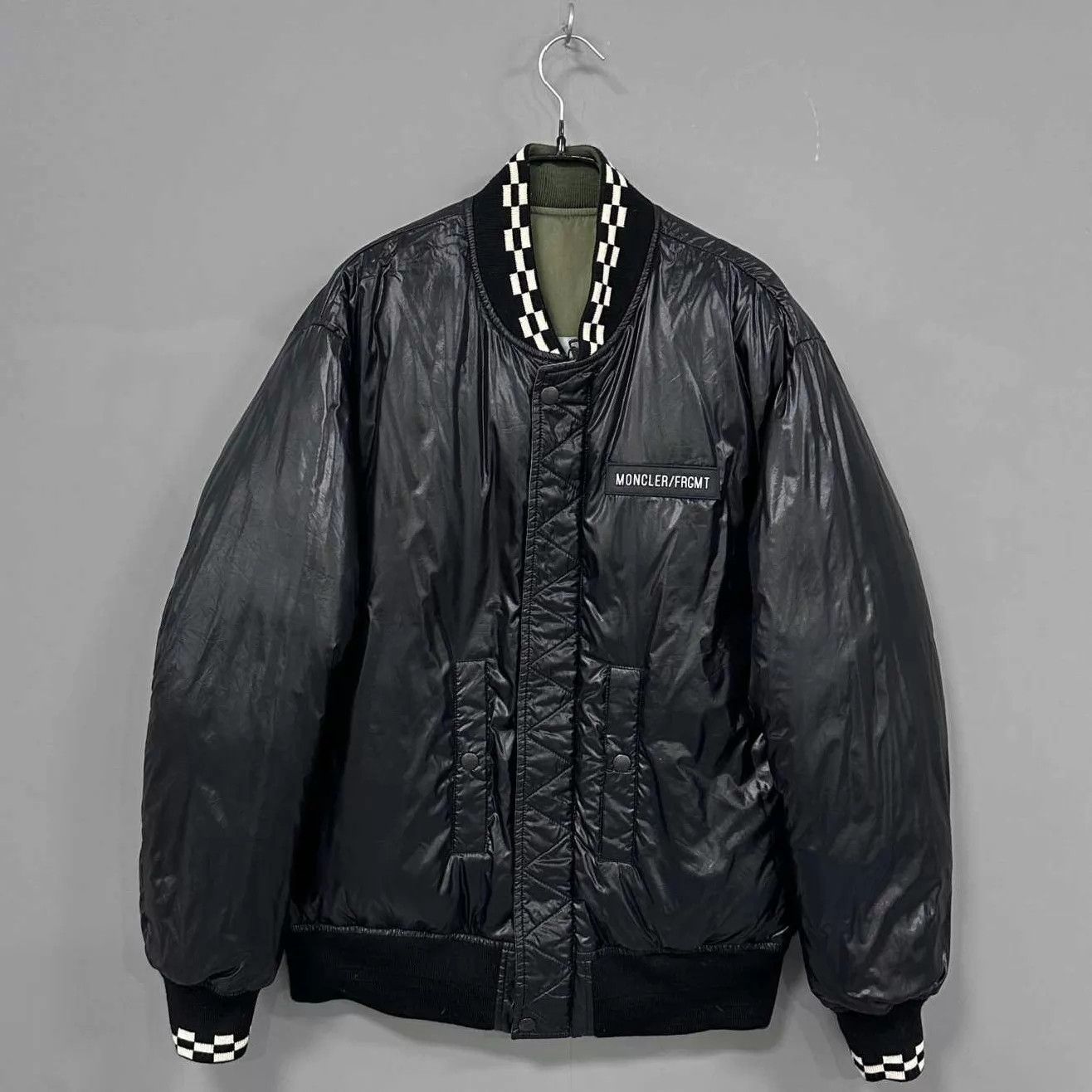 Moncler Moncler Reversible Down Jacket Fragment Olive Green Size 1 Size US S / EU 44-46 / 1 - 1 Thumbnail