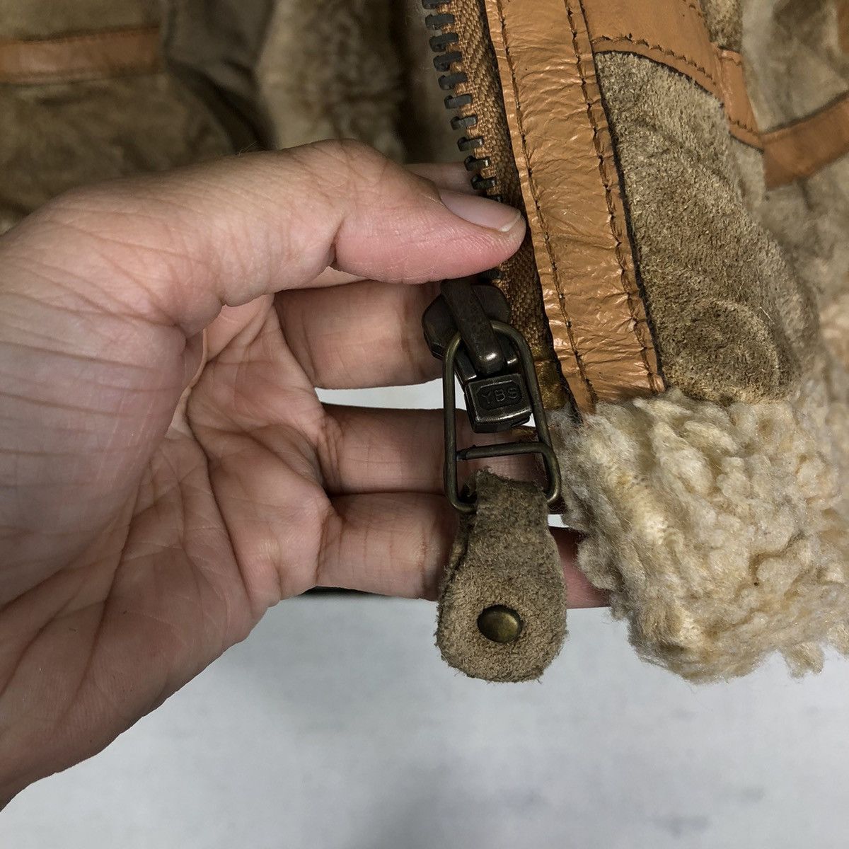 Japanese Brand 🔥Vtg Genuine Leather Jacket Type B-3 Military US Army Size US M / EU 48-50 / 2 - 14 Thumbnail