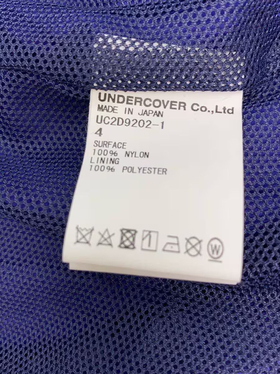 Undercover UNDERCOVER Printed Nylon Coach Jacket Blue 4 Size US XL / EU 56 / 4 - 4 Thumbnail