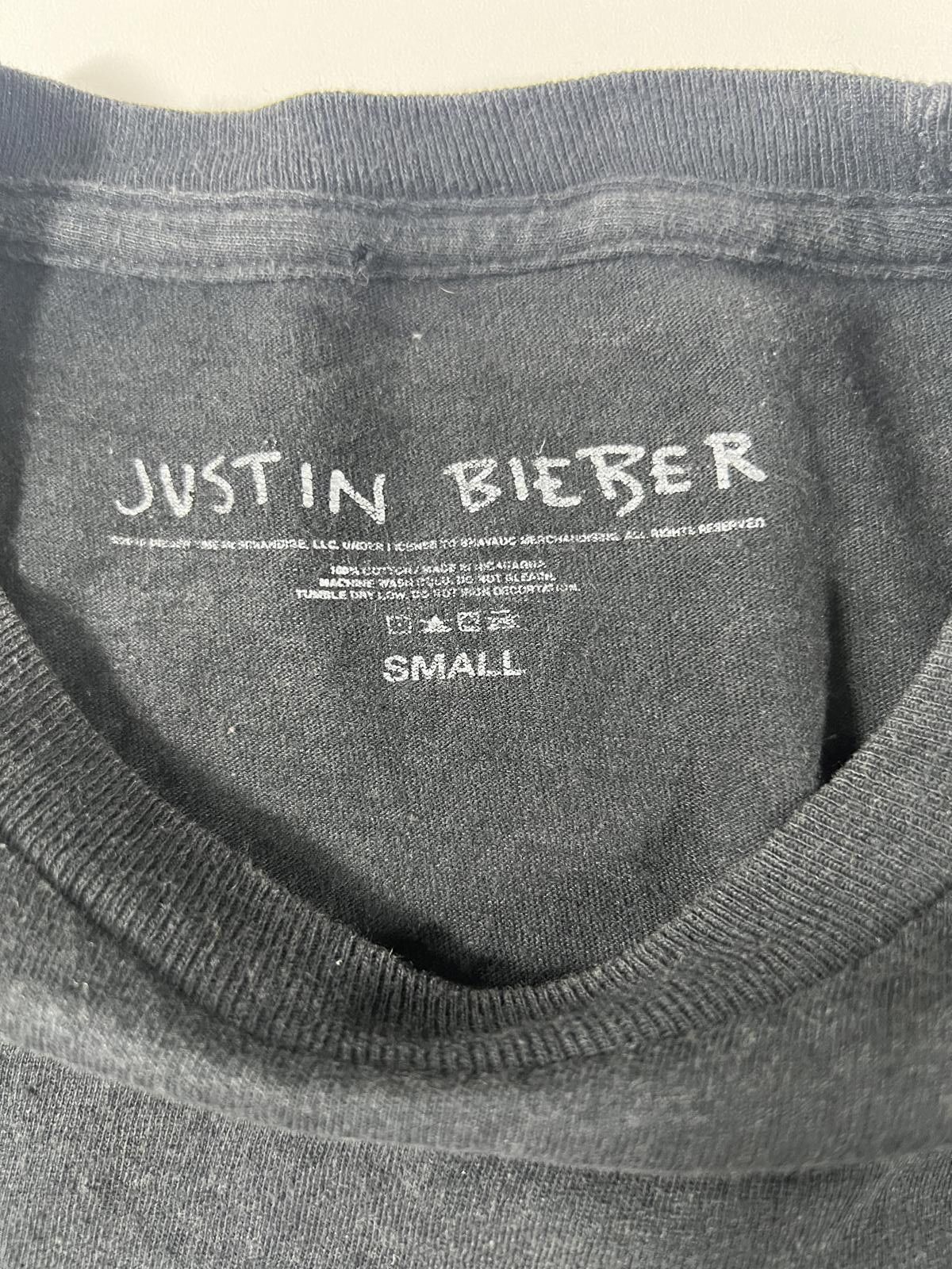 Justin Bieber Justin Bieber Black Graphic T-Shirt Small Size US S / EU 44-46 / 1 - 3 Thumbnail