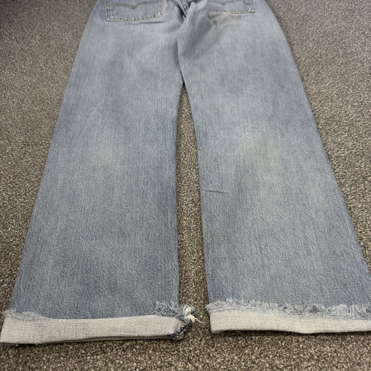 Levi's Vintage Clothing Vintage Big E Levis 502xx Selvedge 80s 90s Faded Aging Denim Size US 29 - 12 Thumbnail