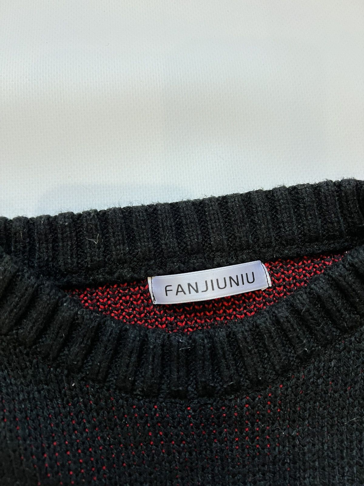 Vintage Vintage Fire Sweater Avant Garde Black Size US S / EU 44-46 / 1 - 4 Thumbnail
