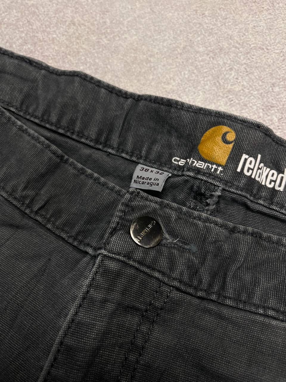 Carhartt Vintage Carhartt Baggy Cargo Flared Pants Y2K 38x32 Size US 38 / EU 54 - 7 Thumbnail
