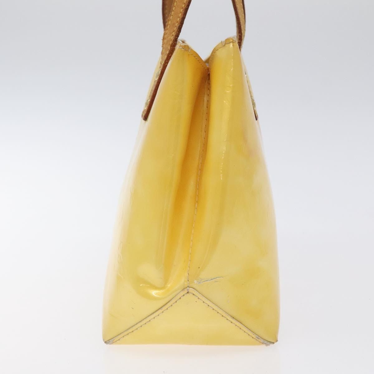 Louis Vuitton LOUIS VUITTON Monogram Vernis Reade PM Hand Bag Gris M91145 Size ONE SIZE - 4 Thumbnail