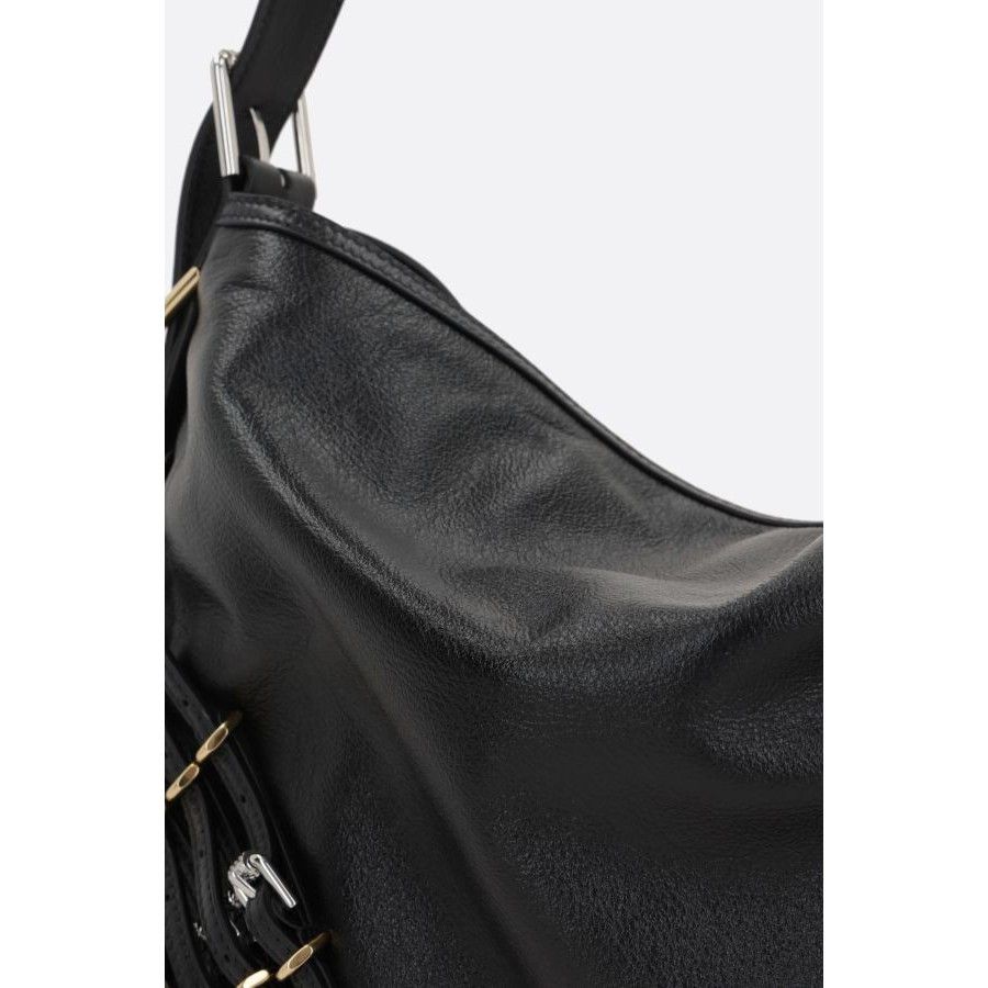 Givenchy GIVENCHY VoYou Medium Black Shiny Leather Shoulder Bag New & Size ONE SIZE - 4 Thumbnail