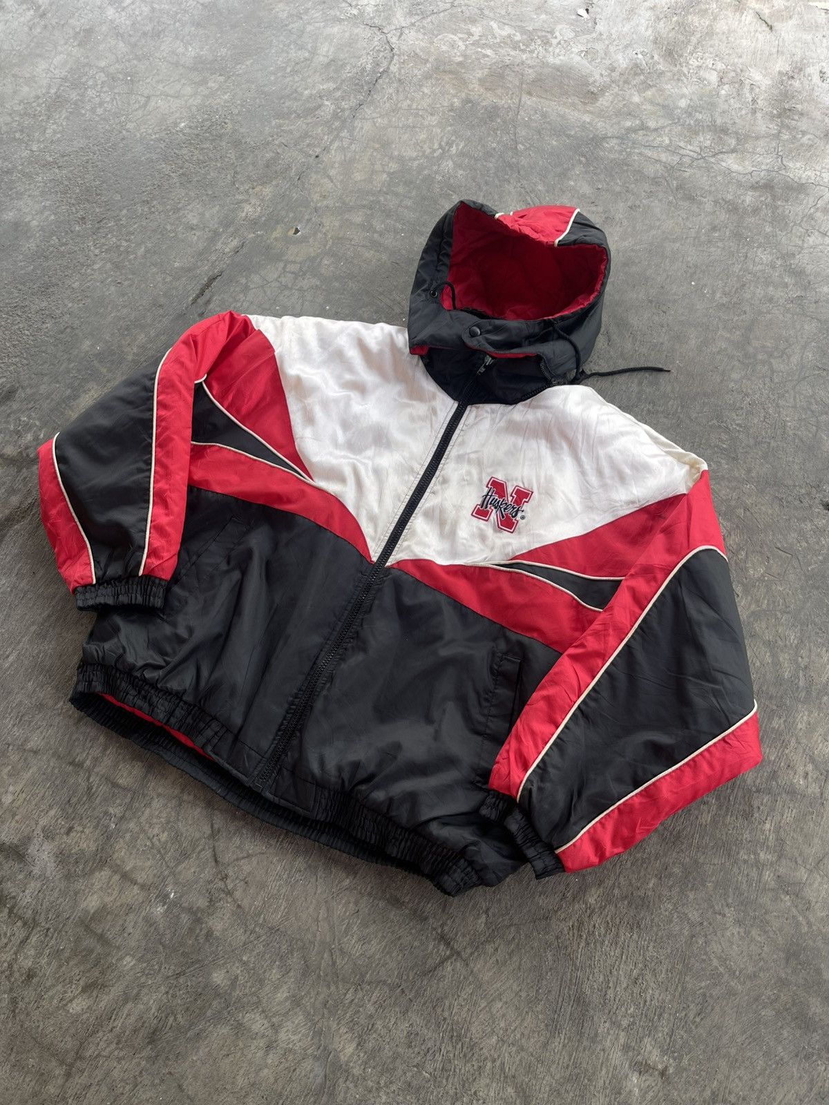 Pro Player Vintage Jacket Nebraska Huskers By Proplayer Size US XL / EU 56 / 4 - 2 Thumbnail
