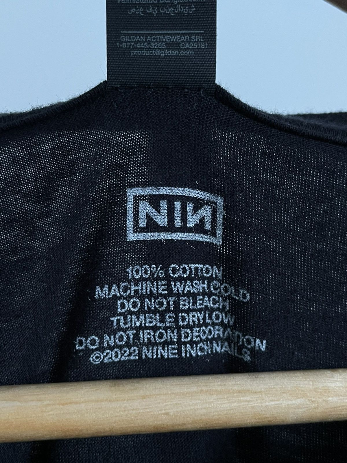 Band Tees Nine Inch Nails Band T-Shirt Black Printed Logo RARE Size US XL / EU 56 / 4 - 6 Thumbnail